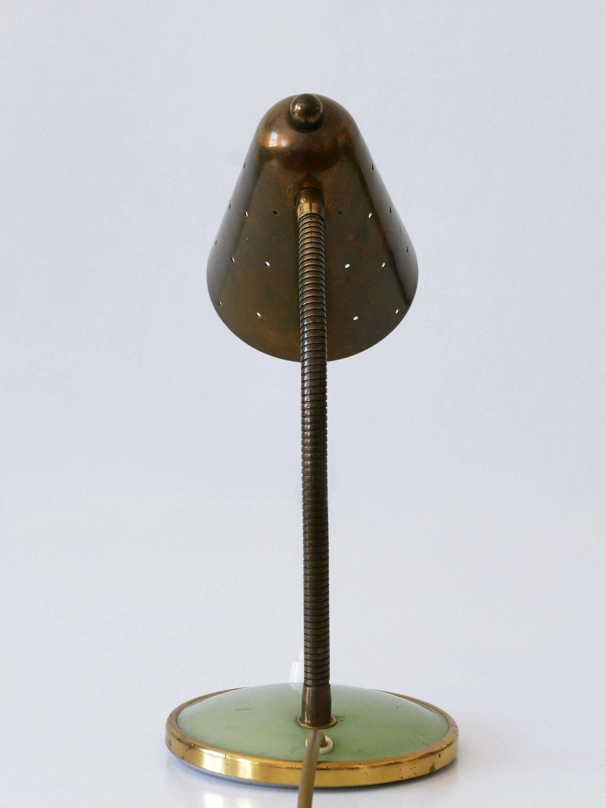 Mid Century Desk Light Or Table Lamp By Vereinigte Werkstätten Germany 1950s photo vintage