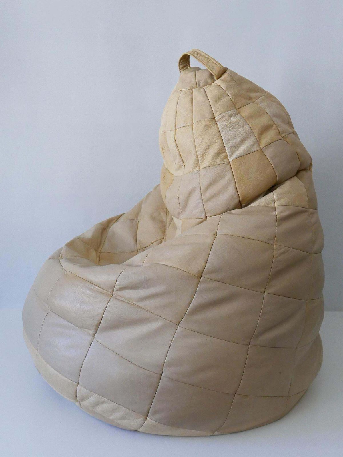 De Sede Patchwork Leather Beanbag Or Ottoman Switzerland 1970s photo buy