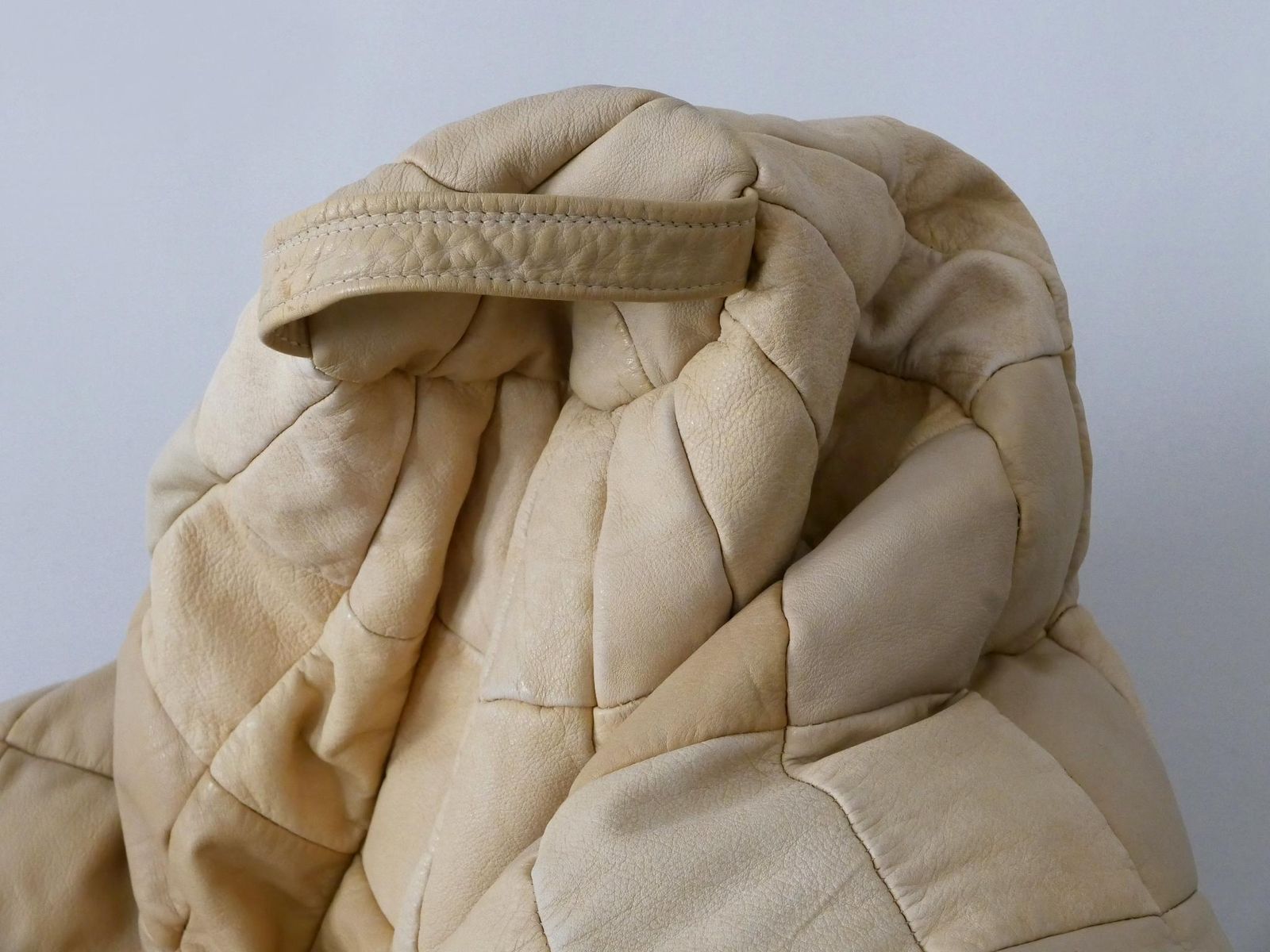 4160.0 De Sede Patchwork Leather Beanbag Or Ottoman Switzerland 1970s photo
