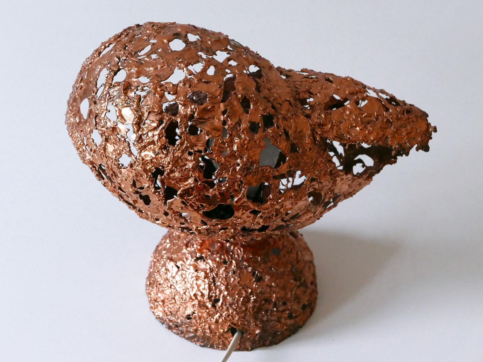 photo buy Tukiainen Aimo Ossi Kalevi Table Lamp Sea Shell For Oy Moonlight Finnland 1970s