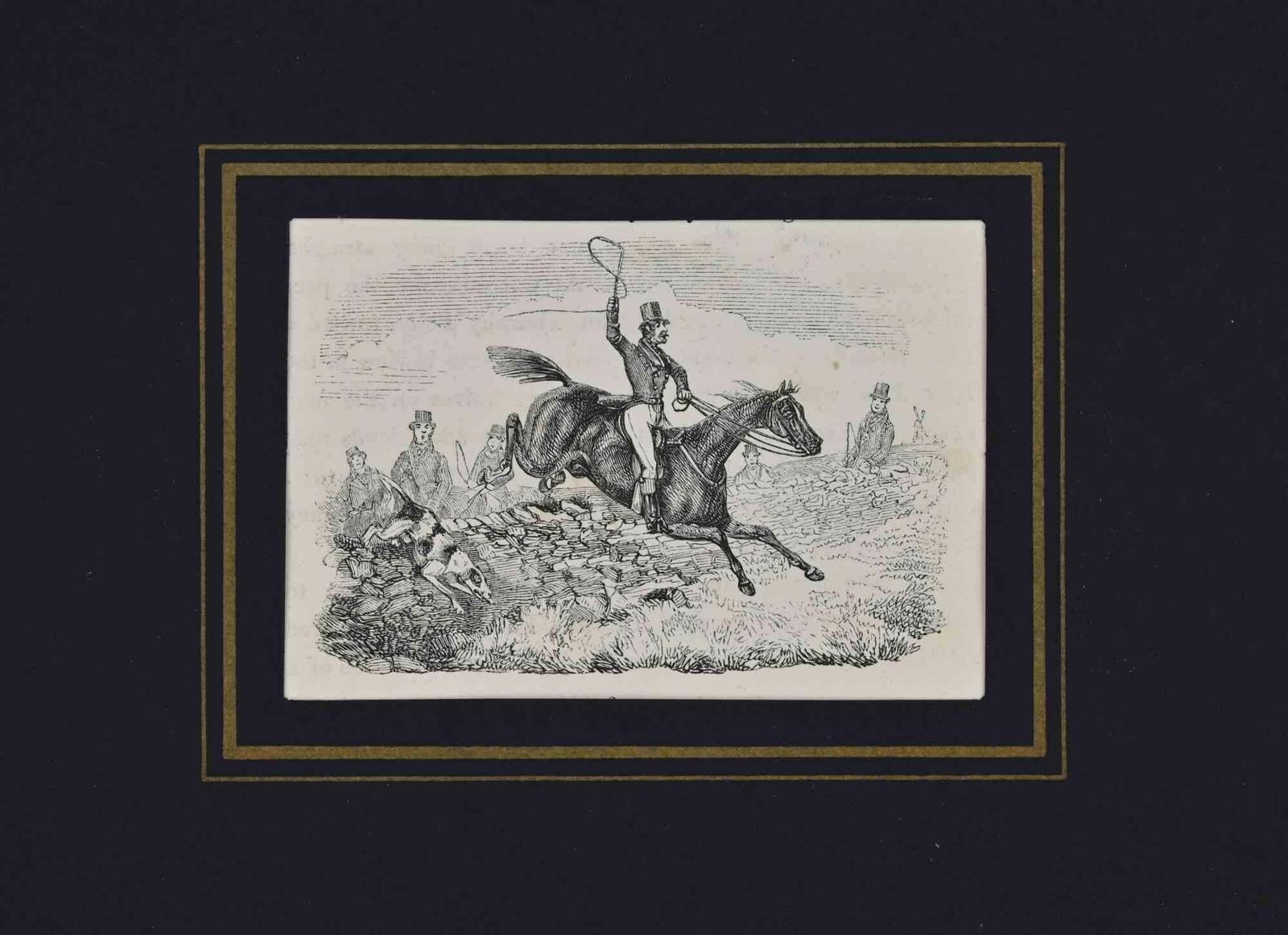 Unknownthe Jump   Lithograph   19th Century19th Century