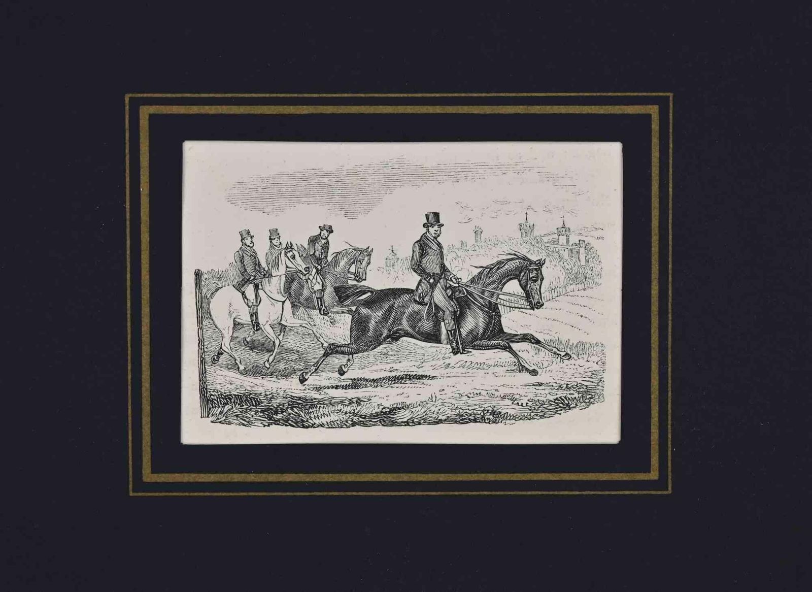 Unknownthe Departure   Lithograph   19th Century19th Century