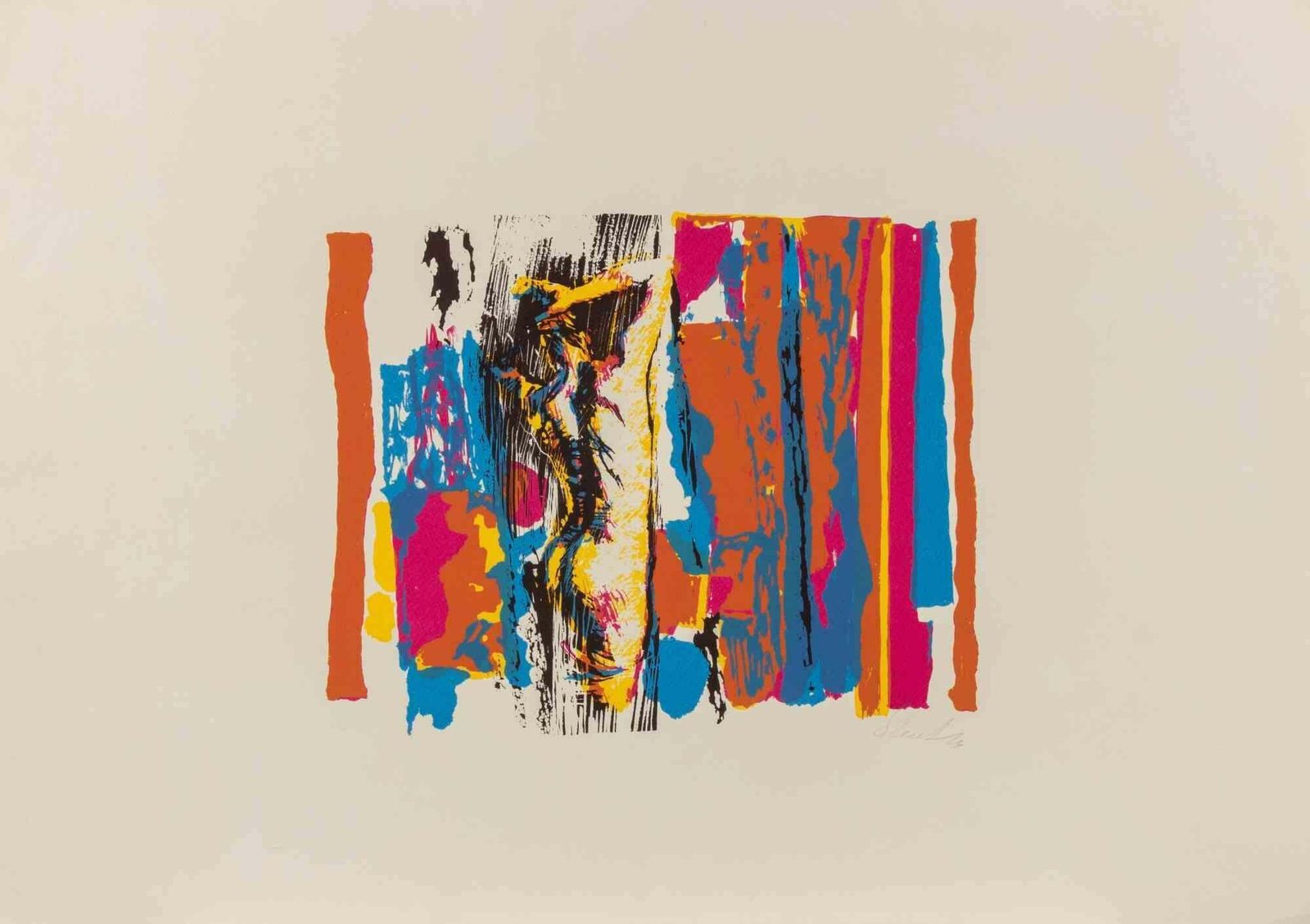 Nicola Simbaricrazy Horse No.6   Polly   Screen Print By Nicola Simbari   19761976