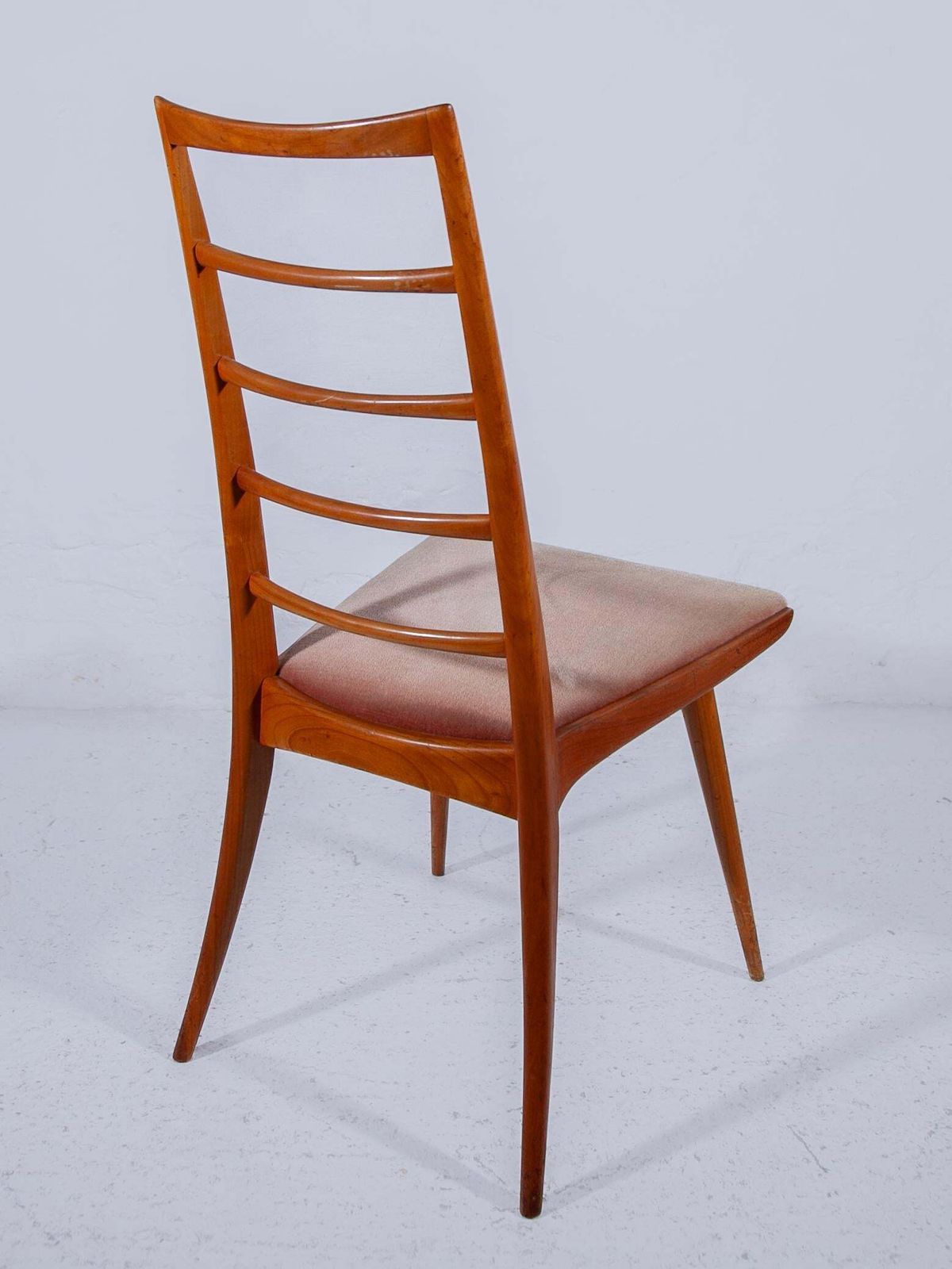 Set Of Four High Back Ladder Dining Chairs Designed By Dettinger, Germany photo 1702.0