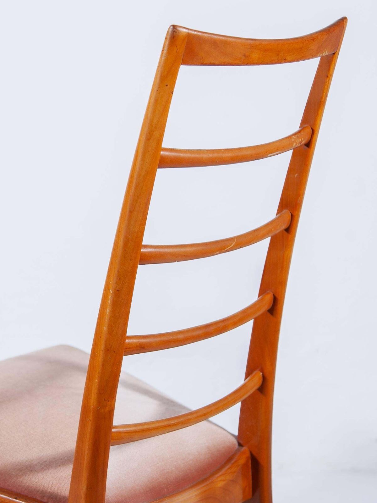 Set Of Four High Back Ladder Dining Chairs Designed By Dettinger, Germany photo buy