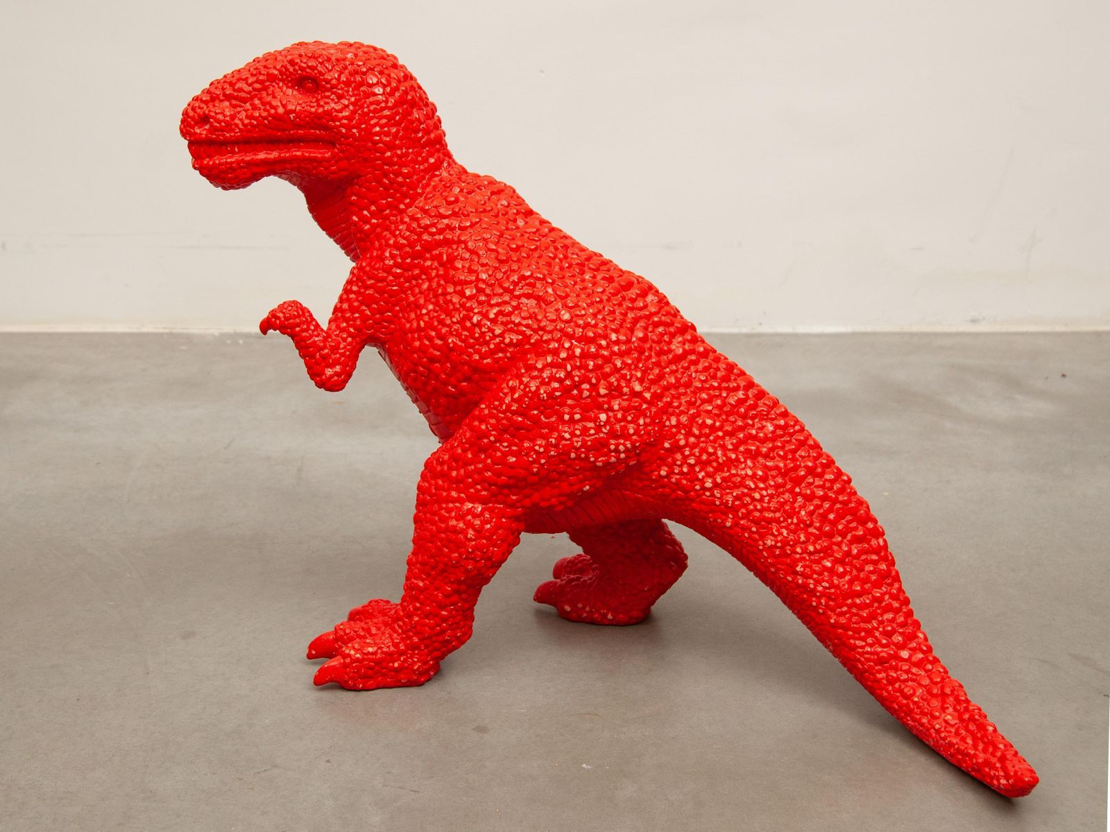 Jurassic Age Series Red Dinosaur Design By Sui Jianguo No.429/1000 Made In China photo buy