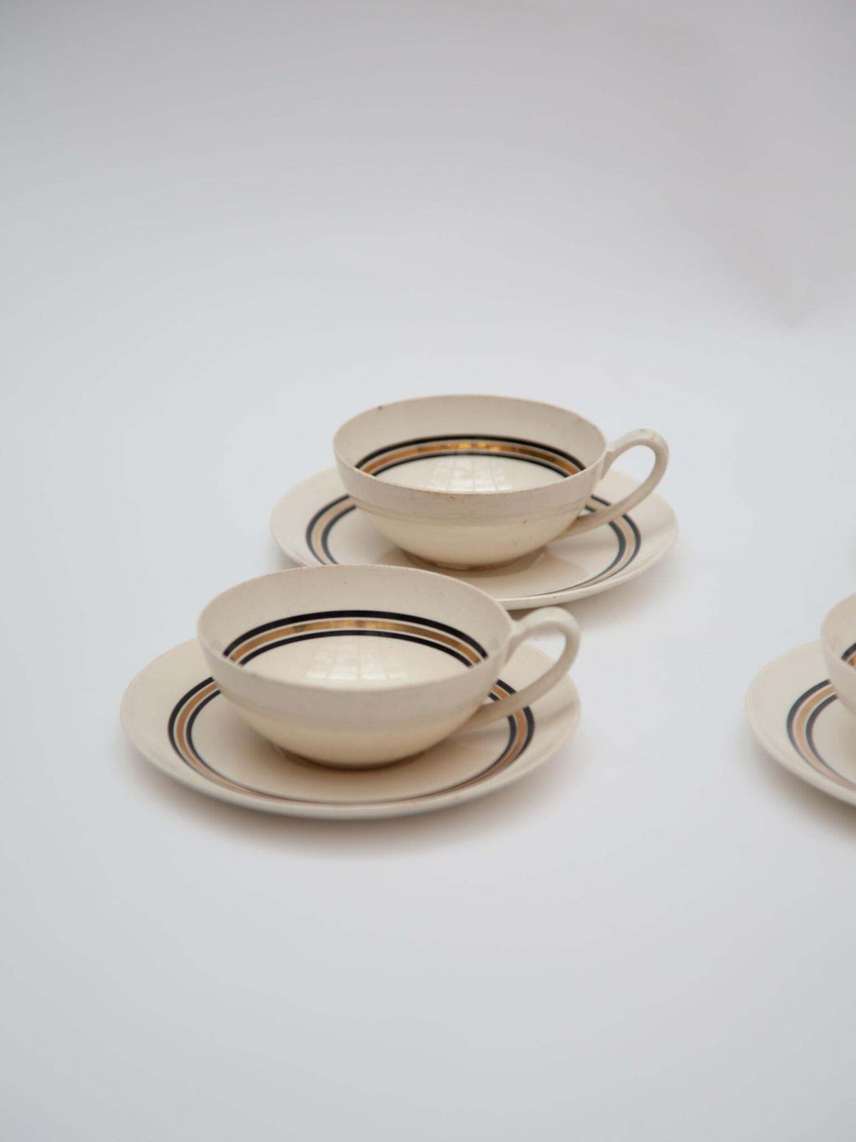 Edmond Bellefroid Tea Set By Petrus Regout Maastricht, Bauhaus, Dutch Art Deco photo for sale