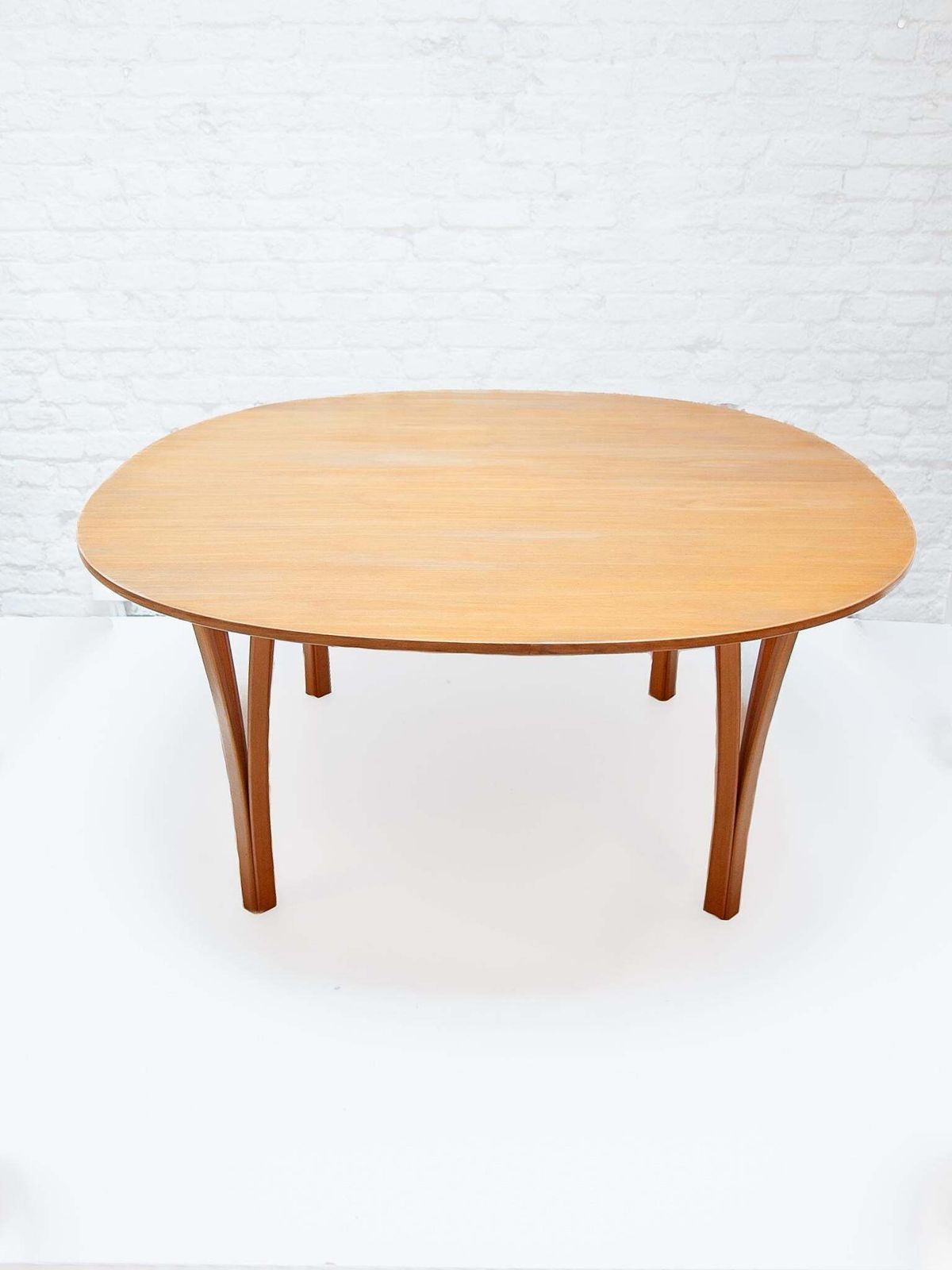 Ellipse Coffee Table By Piet Hein & Bruno Mathsson For Fritz Hansen, 1990 photo Furniture