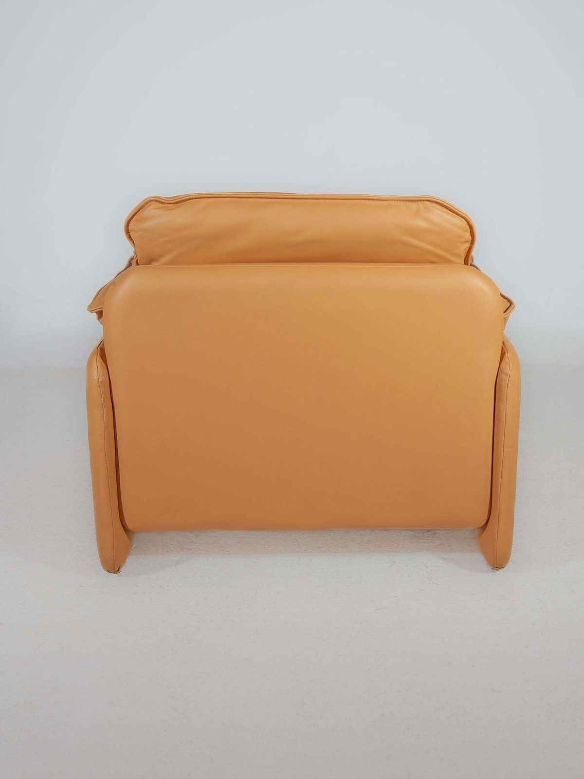 Furniture Set Of 2 Ds 61 Armchairs Camel Leather Designed By De Sede, 1970s photo