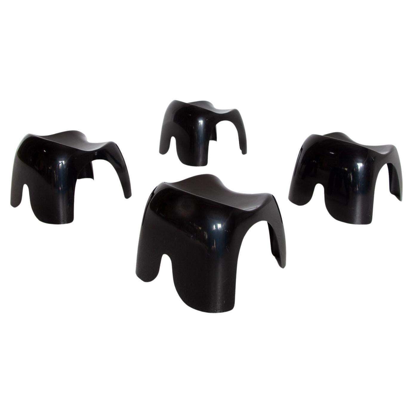 Set Of Four Stackable Children's Chair Stools By Stacy Dukes For Artemide, 1966s photo buy