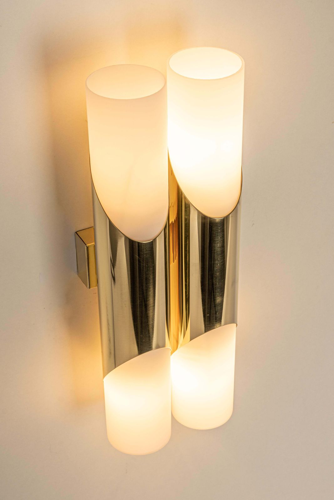 photo for sale Pair Of Wall Sconces Or Wall Lights In The Style Of Raak, Germany, 1970