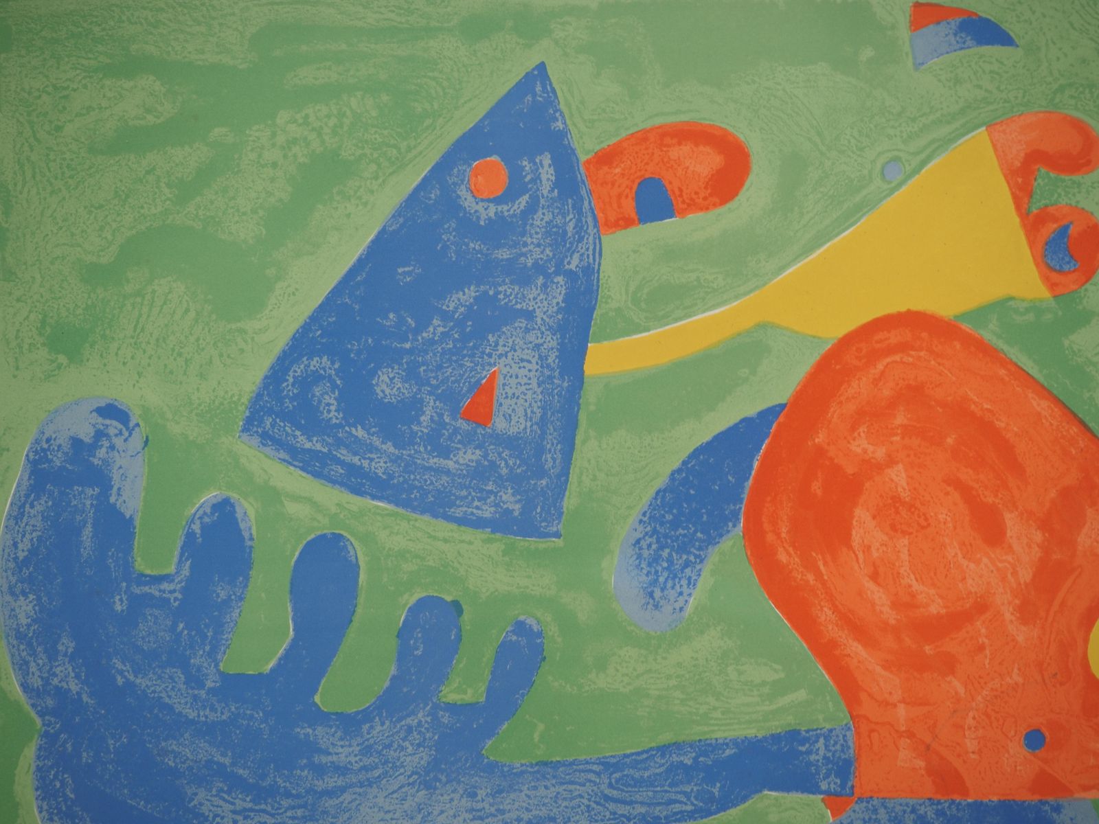 Joan Miróthe Surrealist Dream, King Ubu   Original Lithograph (Mourlot #426)1966 photo 1544.0