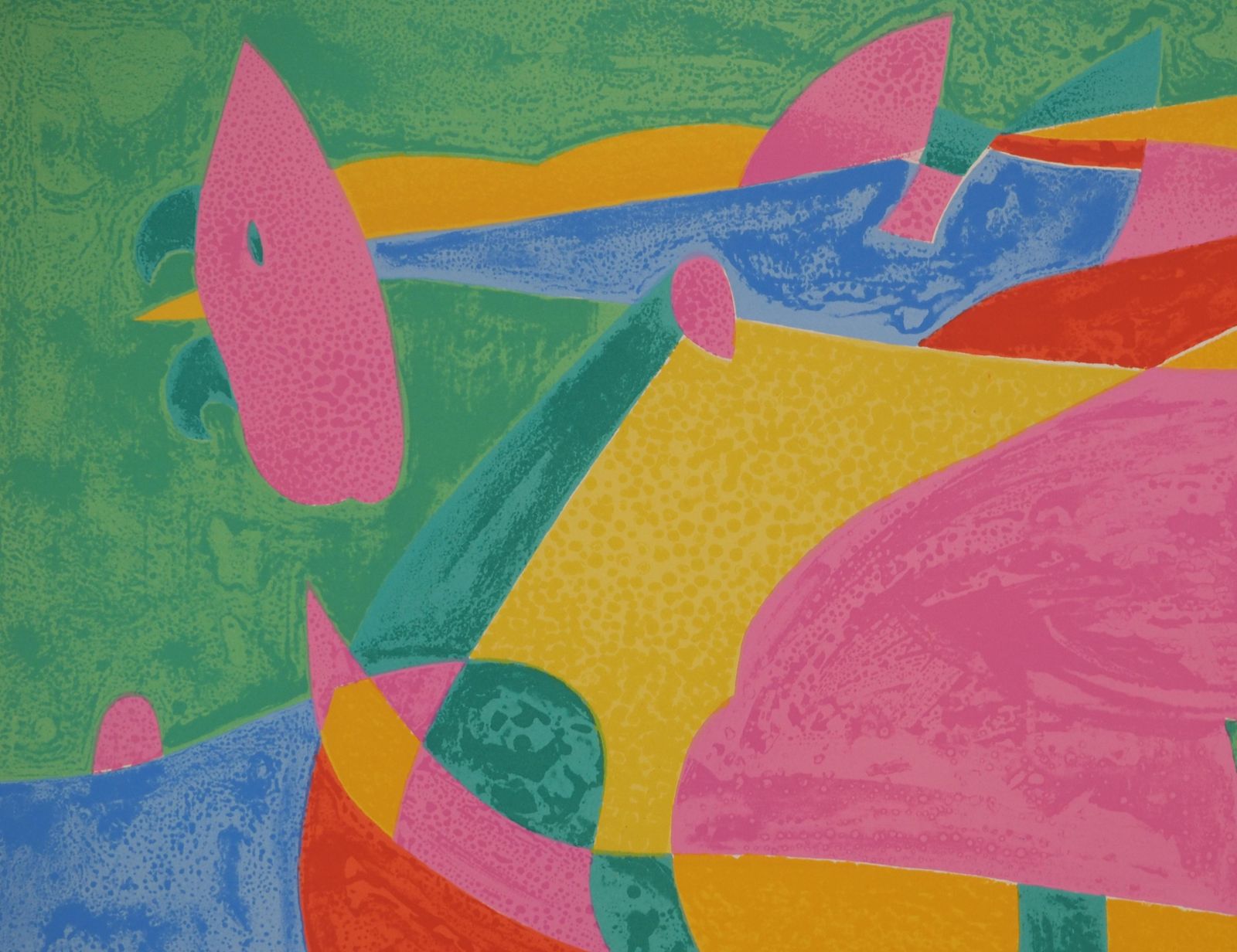 Joan Miróthe Surrealist Boat, King Ubu   Original Lithograph (Mourlot #429)1966 photo 1544.0