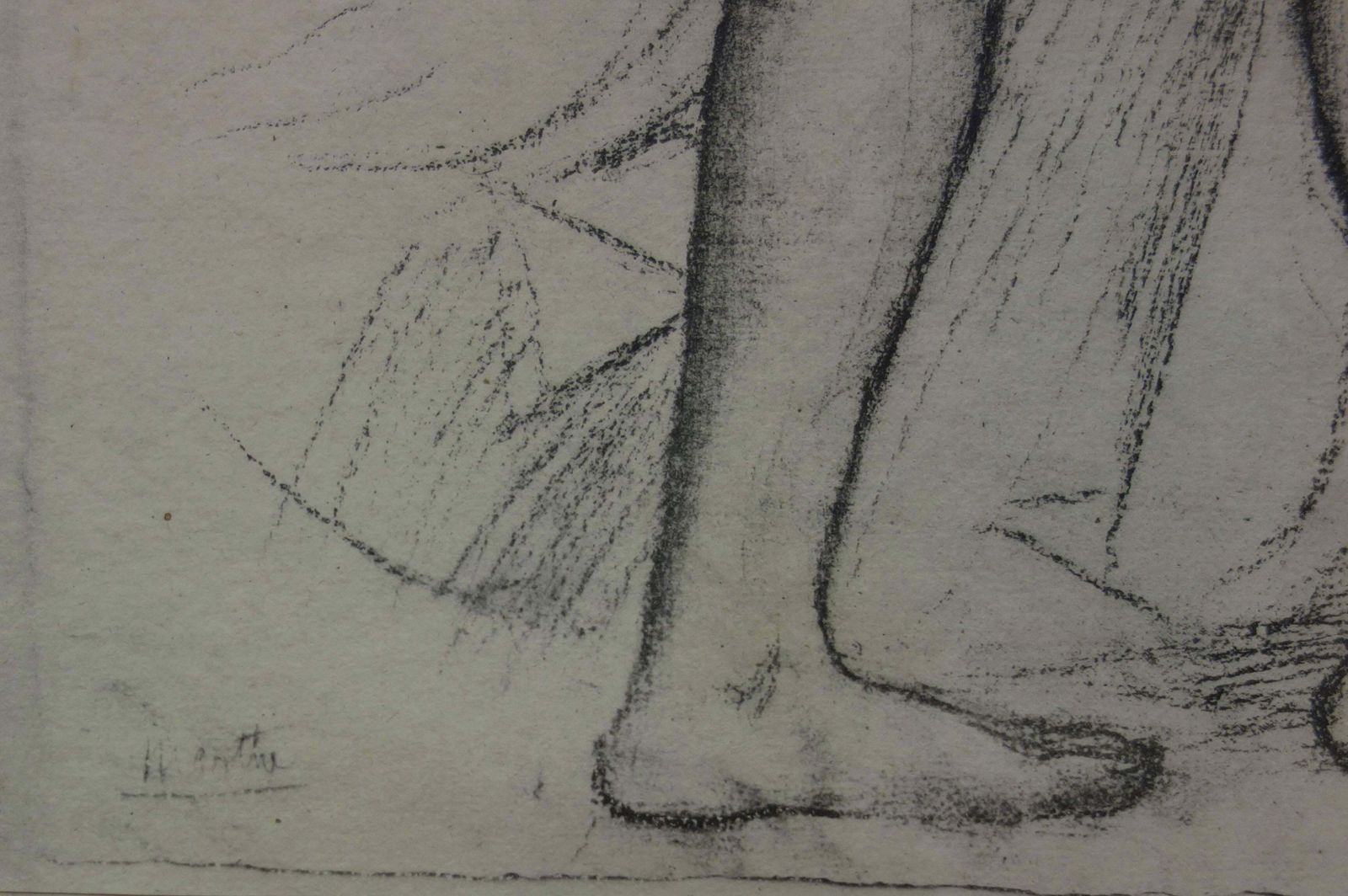 Maurice Denistwo Nudes Walking   Original Lithograph, 1918 photo 257.0
