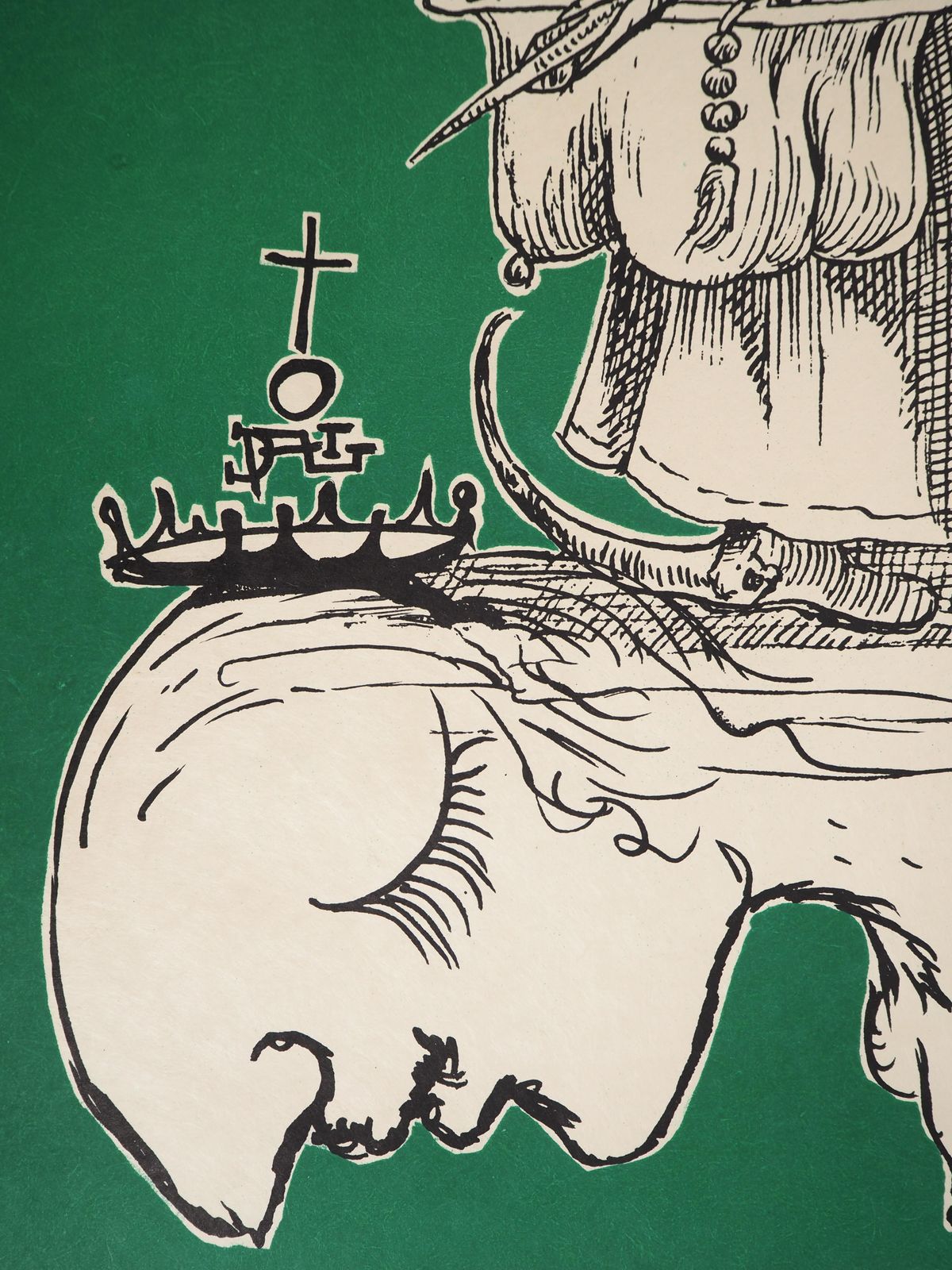 Salvador Dalí­Pantagruel : The Old Wizard   Original Handsigned Lithograph (Field 73 7a)1973 photo 1287.0