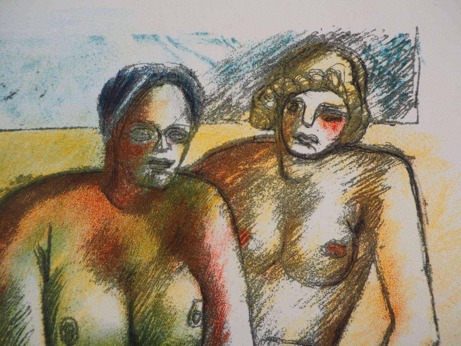 Le Corbusierthree Nudes   Original Lithograph (Morance, 1938)1938 photo vinterior