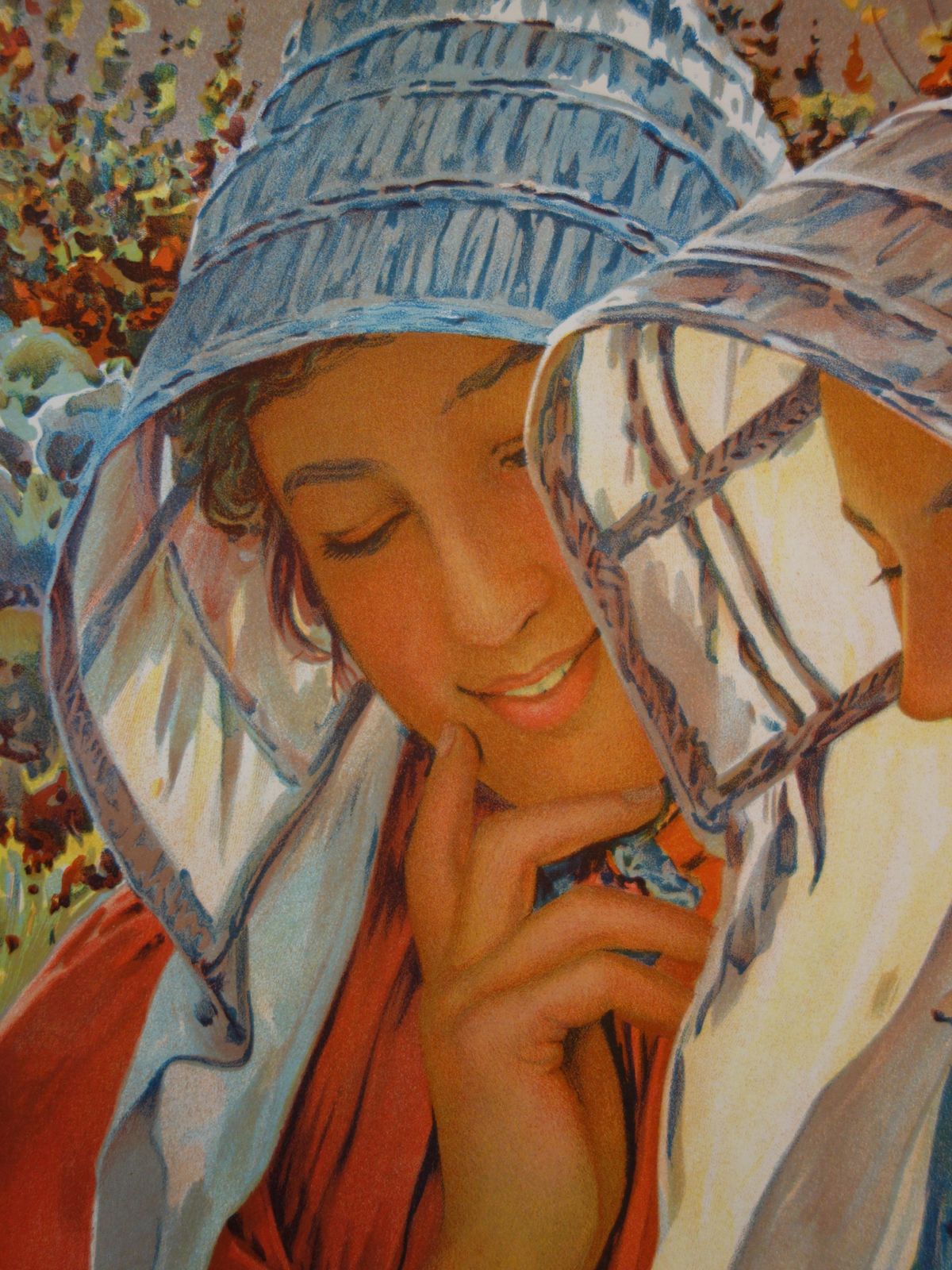 Louis Welden Hawkinswomen Enjoying A Book   Original Lithograph (L'estampe Moderne 1897 1898)1897 photo 223.0