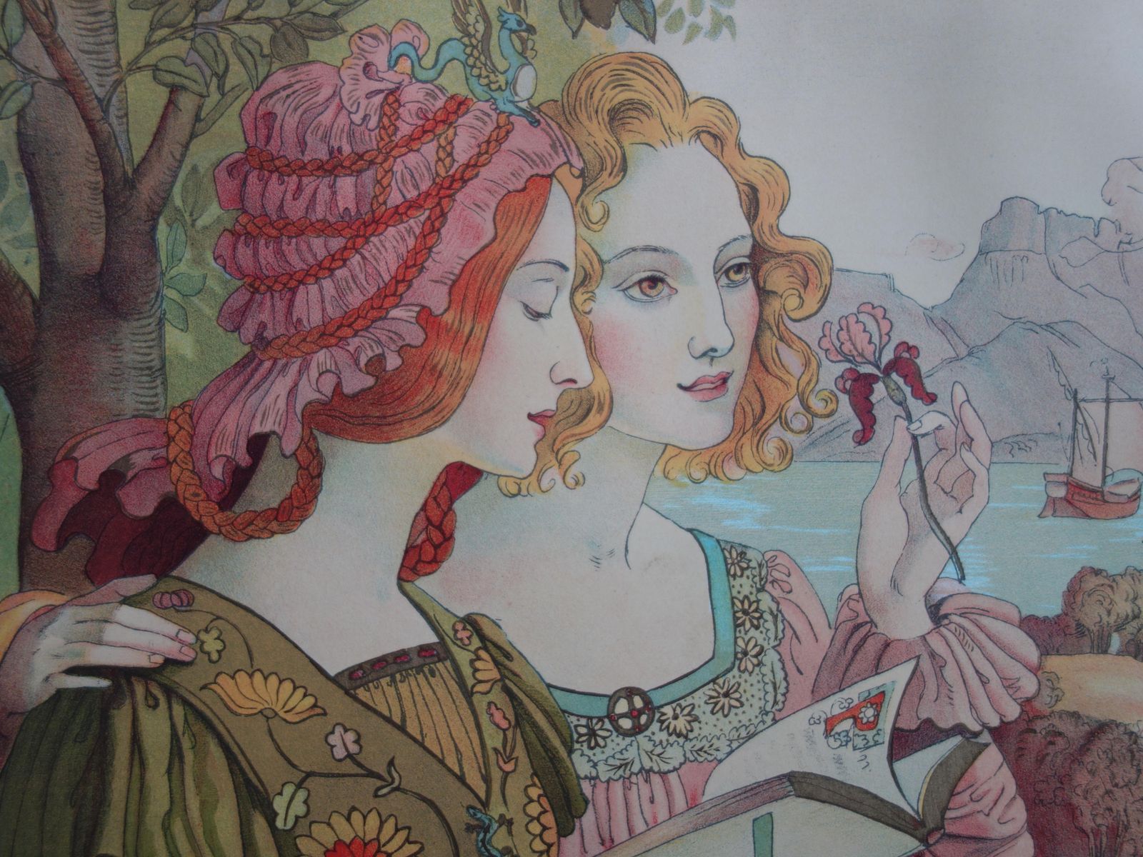 Armand Pointgolden Age (Légende Dorée)   Original Lithograph, 18971897/98 photo for sale