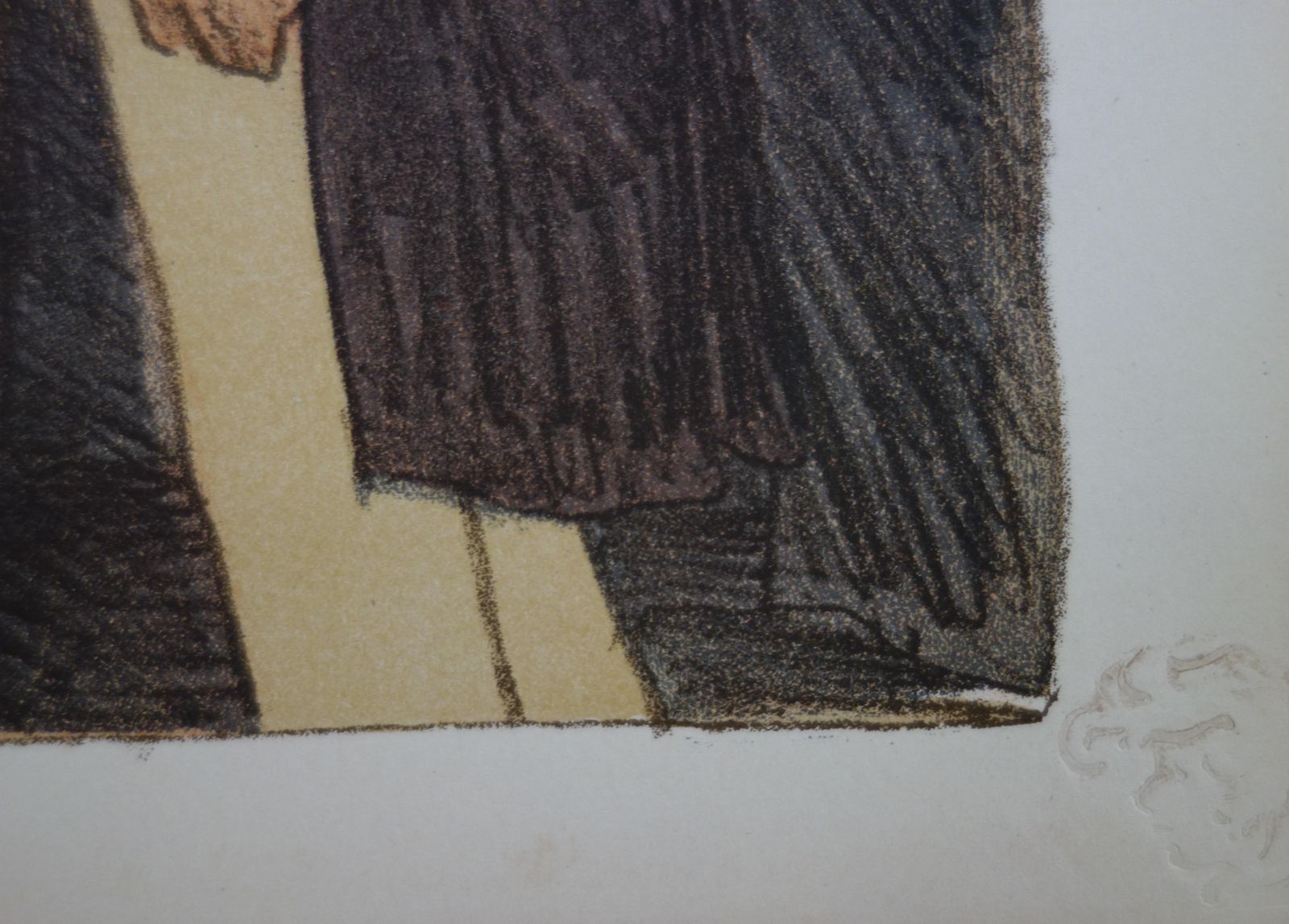 Lucien Simonat The Church : Prayers With Candle Stick   Original Lithograph, 18971897 photo Art