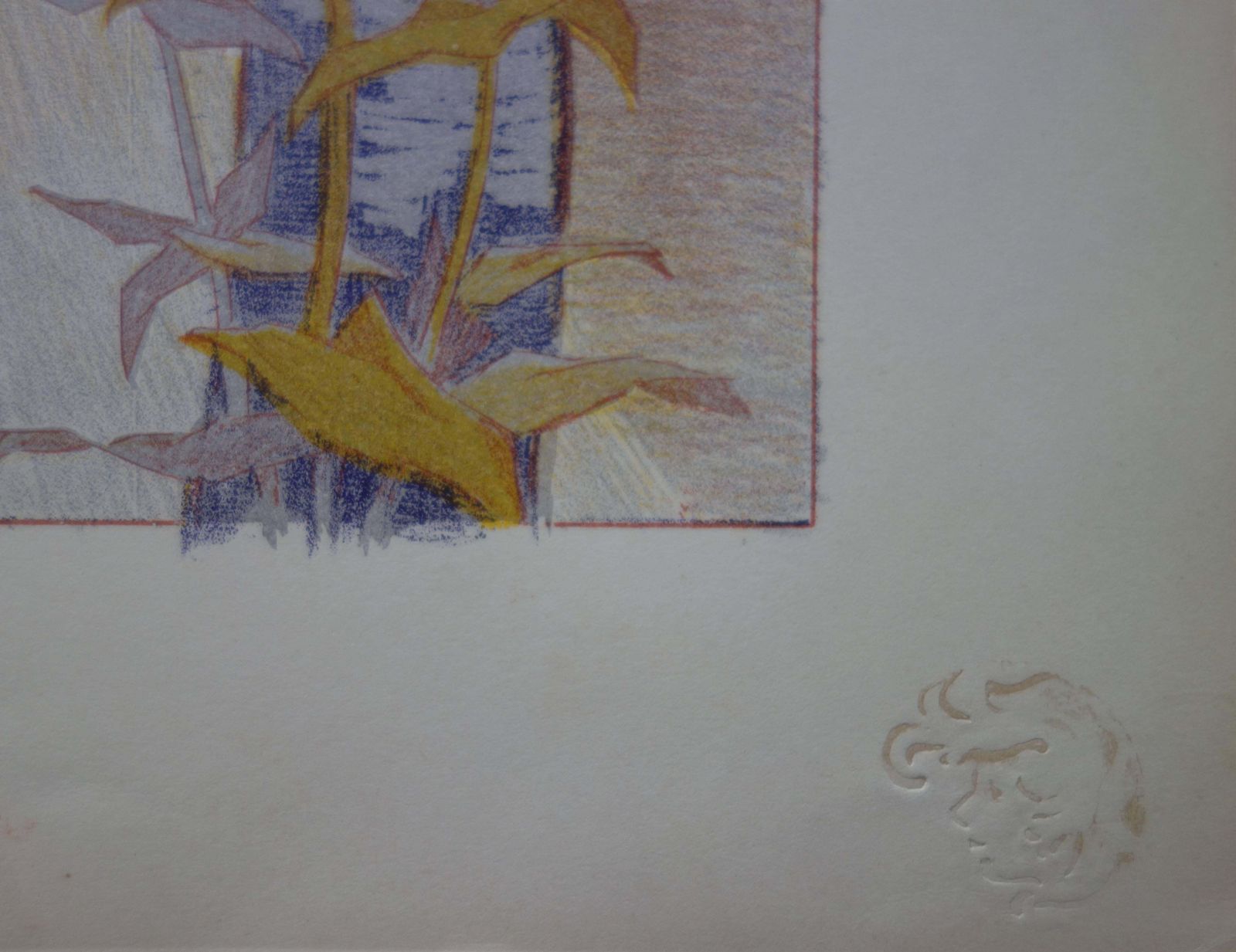 Paul Balluriausymbolism : Twilight   Original Lithograph (1897/98)1897/98 photo vinterior
