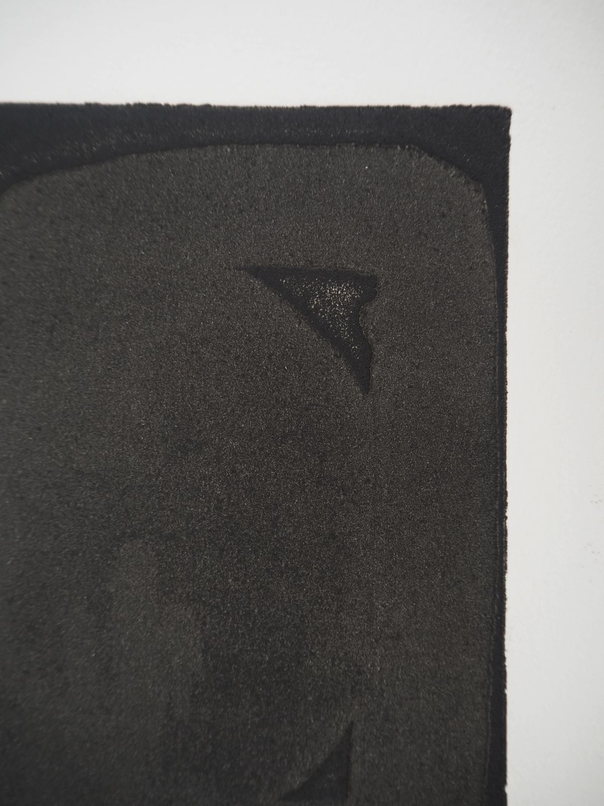 Pierre Soulagesetching Xxiiib   Original Etching (Bnf #25)   Rare Proof With Tall Margins1974 photo vintage