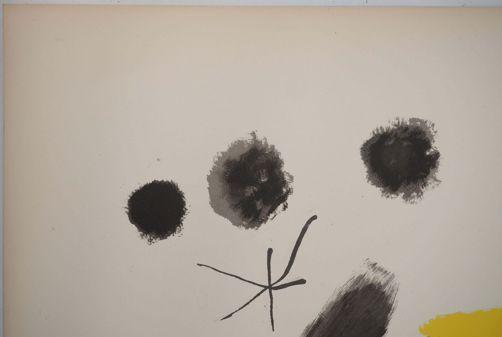 Joan Mirósurrealist Composition   Original Lithograph (Mourlot #355)1964 photo vintage