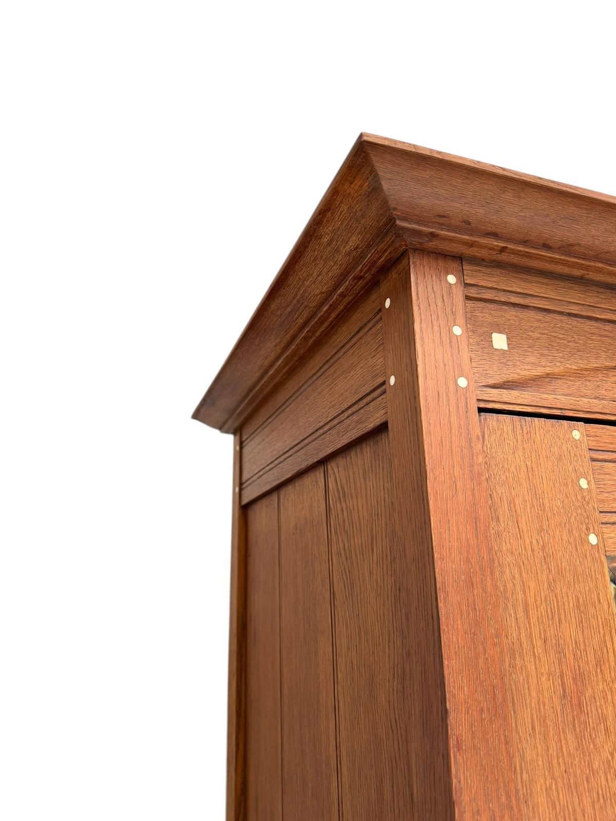 photo furniture Arts & Crafts One Door Armoire Or Wardrobe Onder Den Sint Maarten Style, 1900s