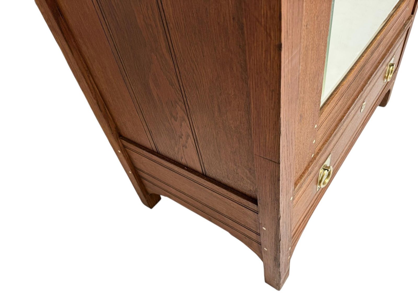 photo for sale Arts & Crafts One Door Armoire Or Wardrobe Onder Den Sint Maarten Style, 1900s