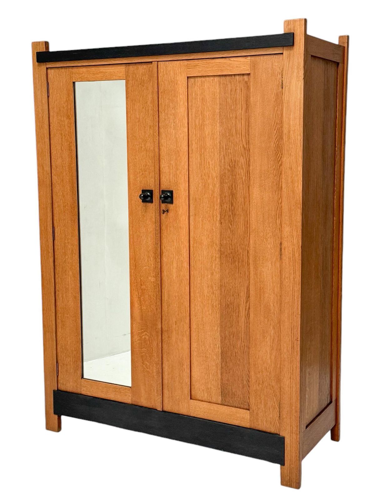 Art Deco Modernist Armoire Or Wardrobe By Hendrik Wouda For Pander, 1924 photo for sale