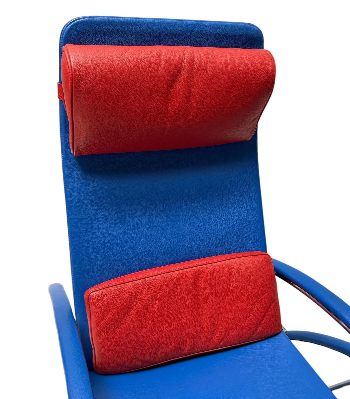 Pair Of  Grand Repos Lounge Chairs With Stools By Jean Prouvé Tecta , 1980s photo buy