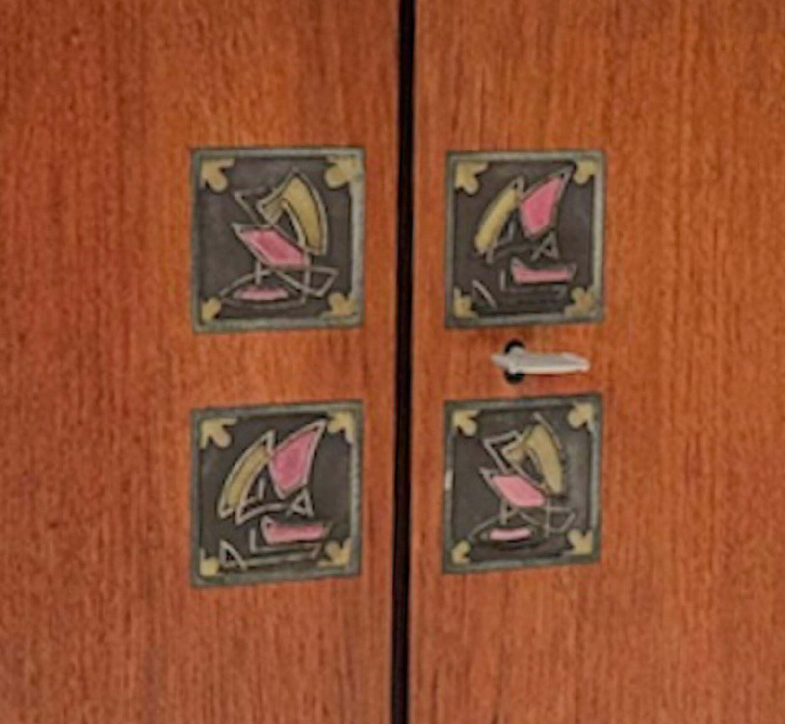 photo for sale Mid Century Modern Credenza Or Sideboard By Louis Van Teeffelen For Wébé, 1960s