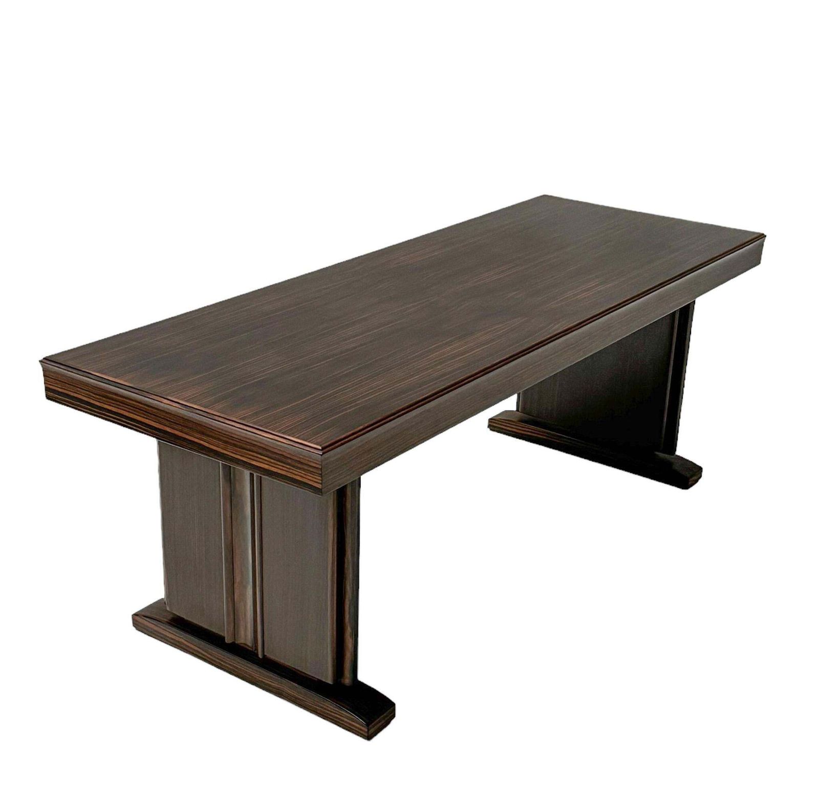 Art Deco Macassar Ebony Coffee Table By Gebroeders Reens Amsterdam, 1930s photo for sale