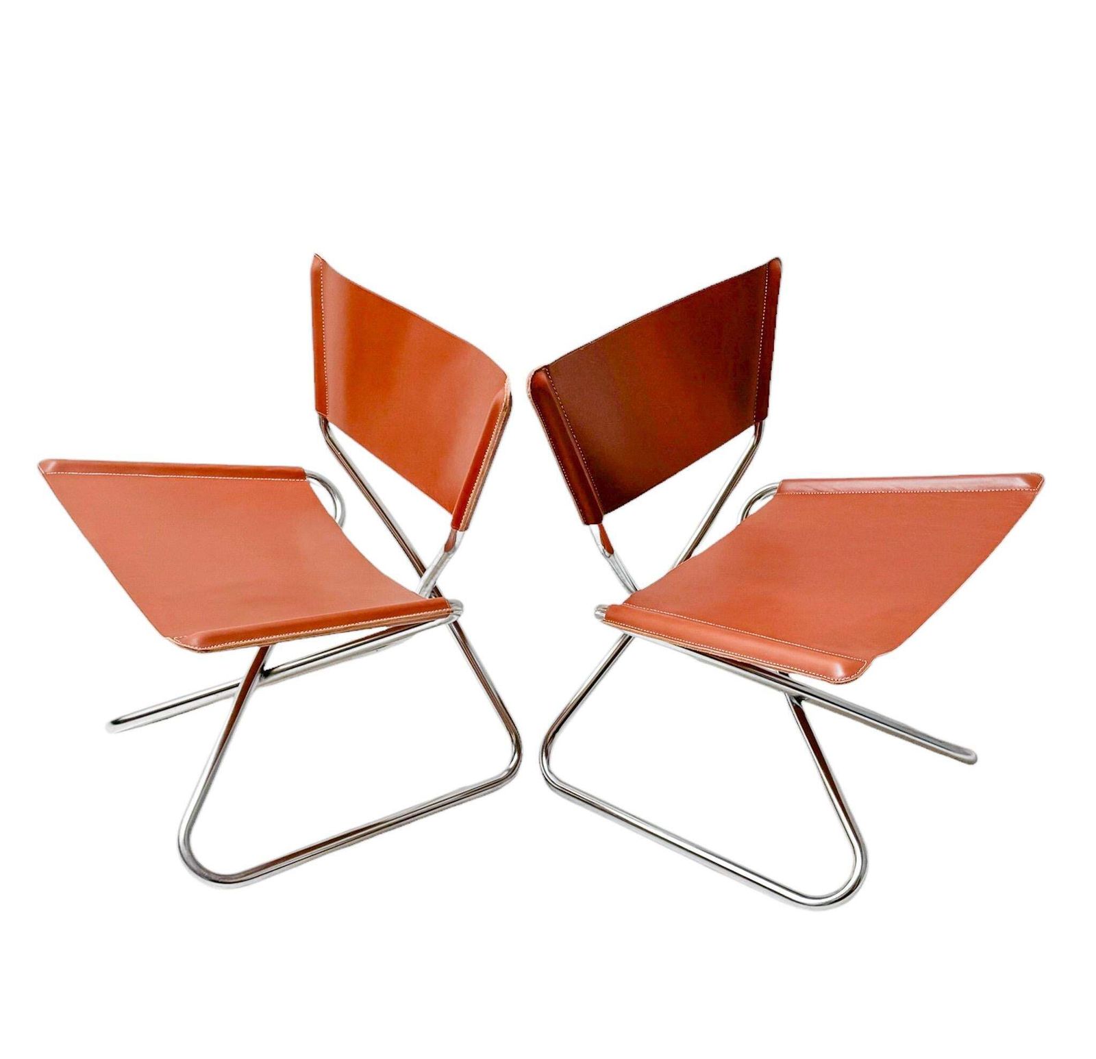 Erik Magnussen Pair Of Z Down Lounge Chairs For Torben ørskov Denmark, 1960s photo vintage