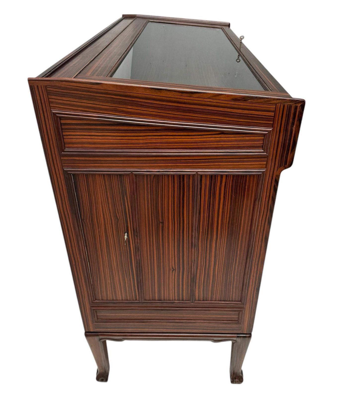 6433.0 Art Deco Amsterdamse School Vitrine Or Display Cabinet By Napoleon Le Grand photo