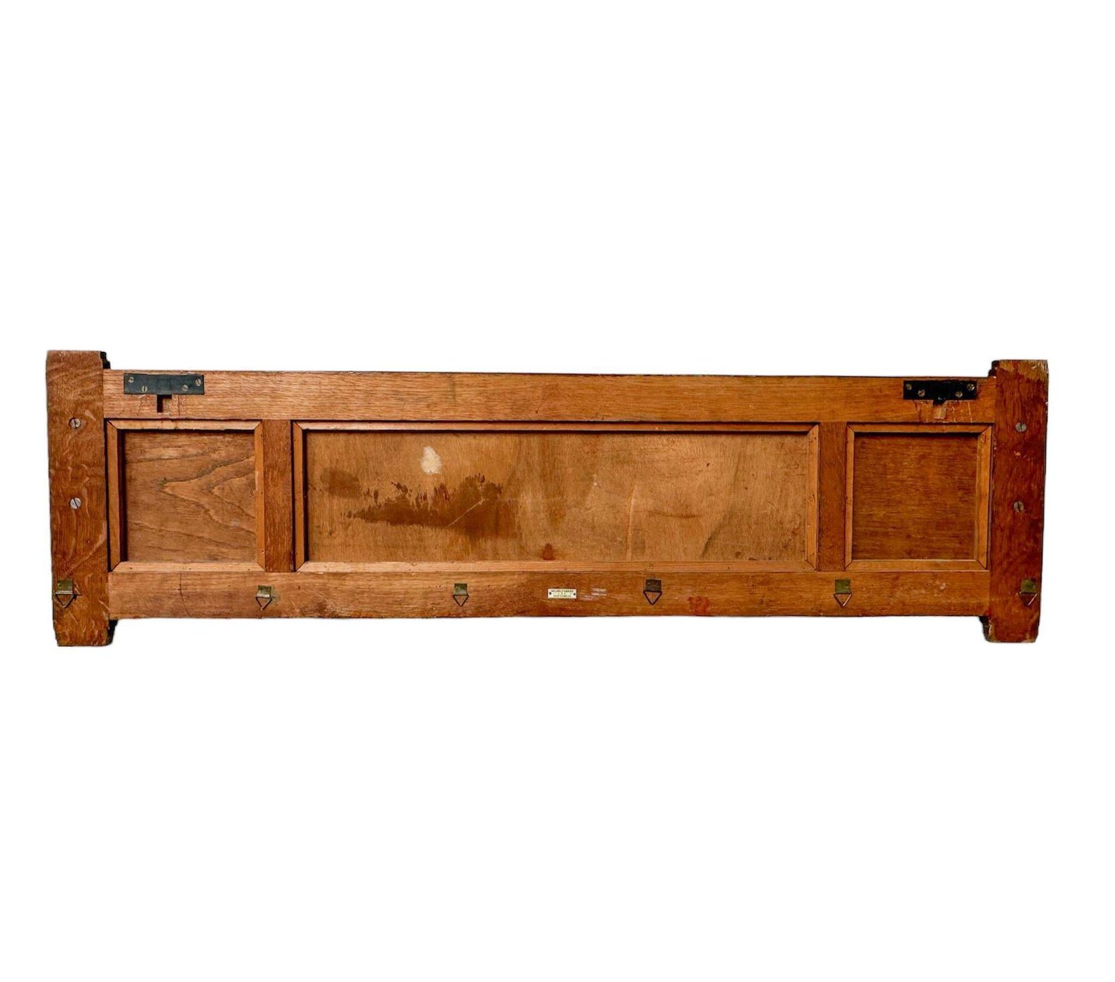Art Deco Amsterdamse School Coat Rack By L.O.V. Oosterbeek, 1920s photo vintage