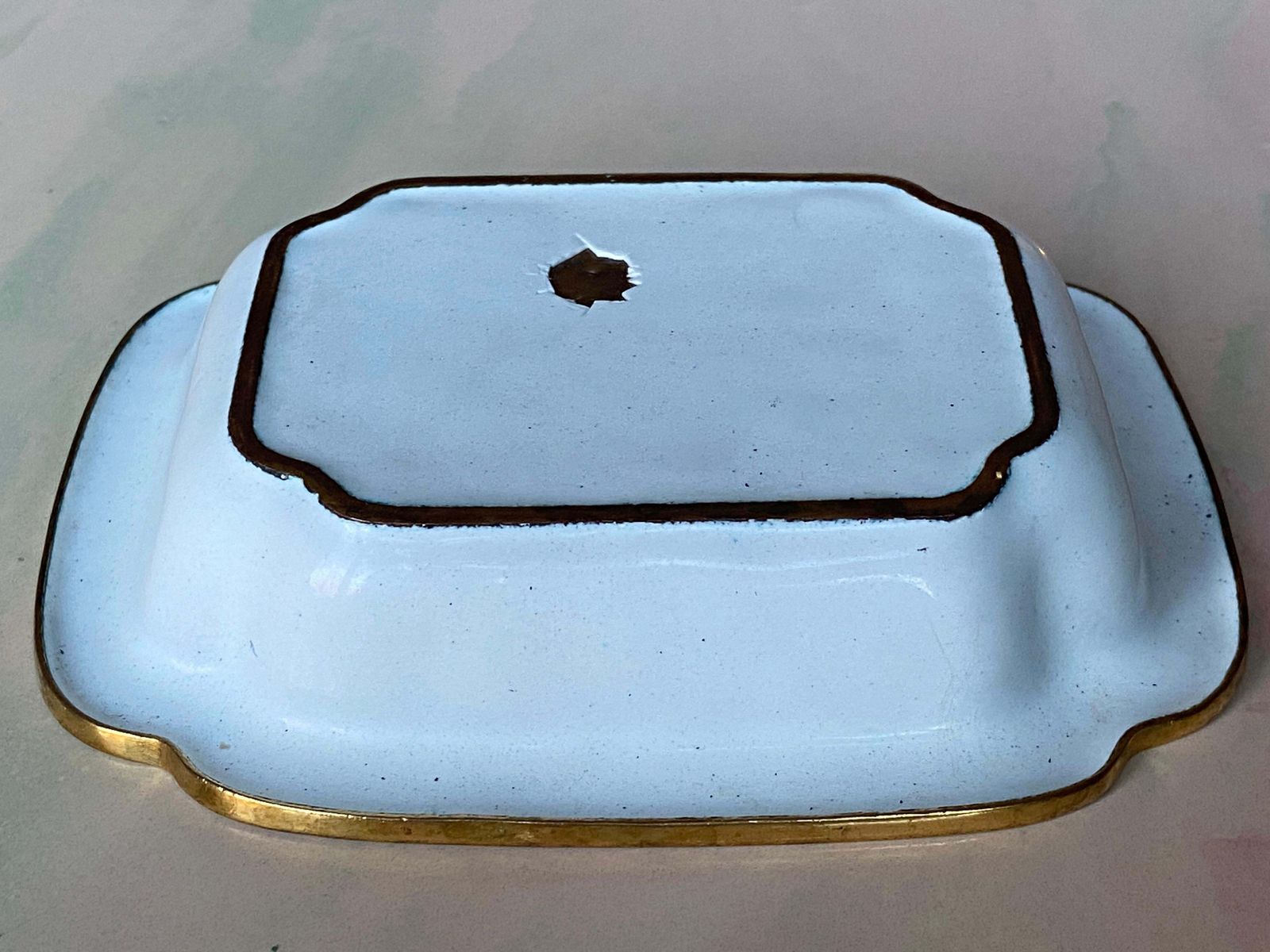 photo buy Qianlong Period Canton Enamel Square Dish With Dragon, China Late 18th Century