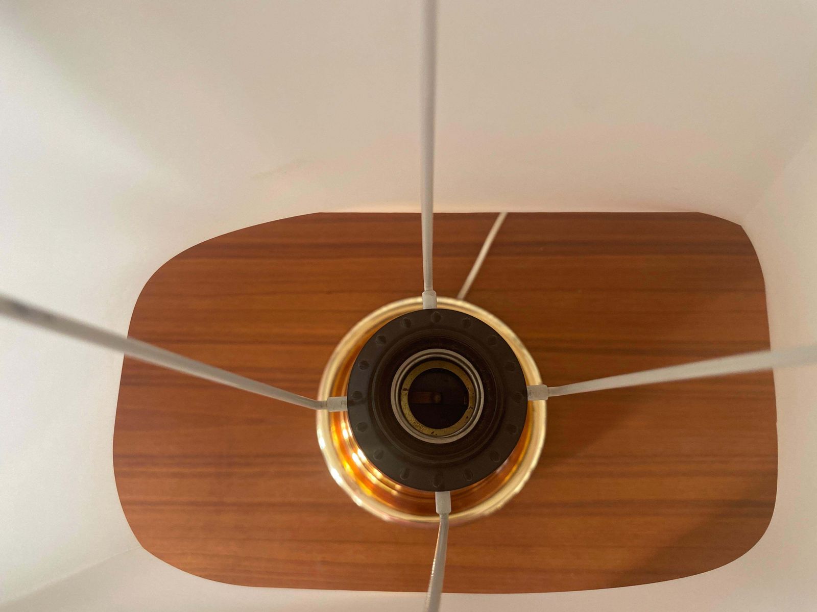 Metallic Amber Glass Table Lamp By Gustav Leek For Orrefors, 1960s photo vintage
