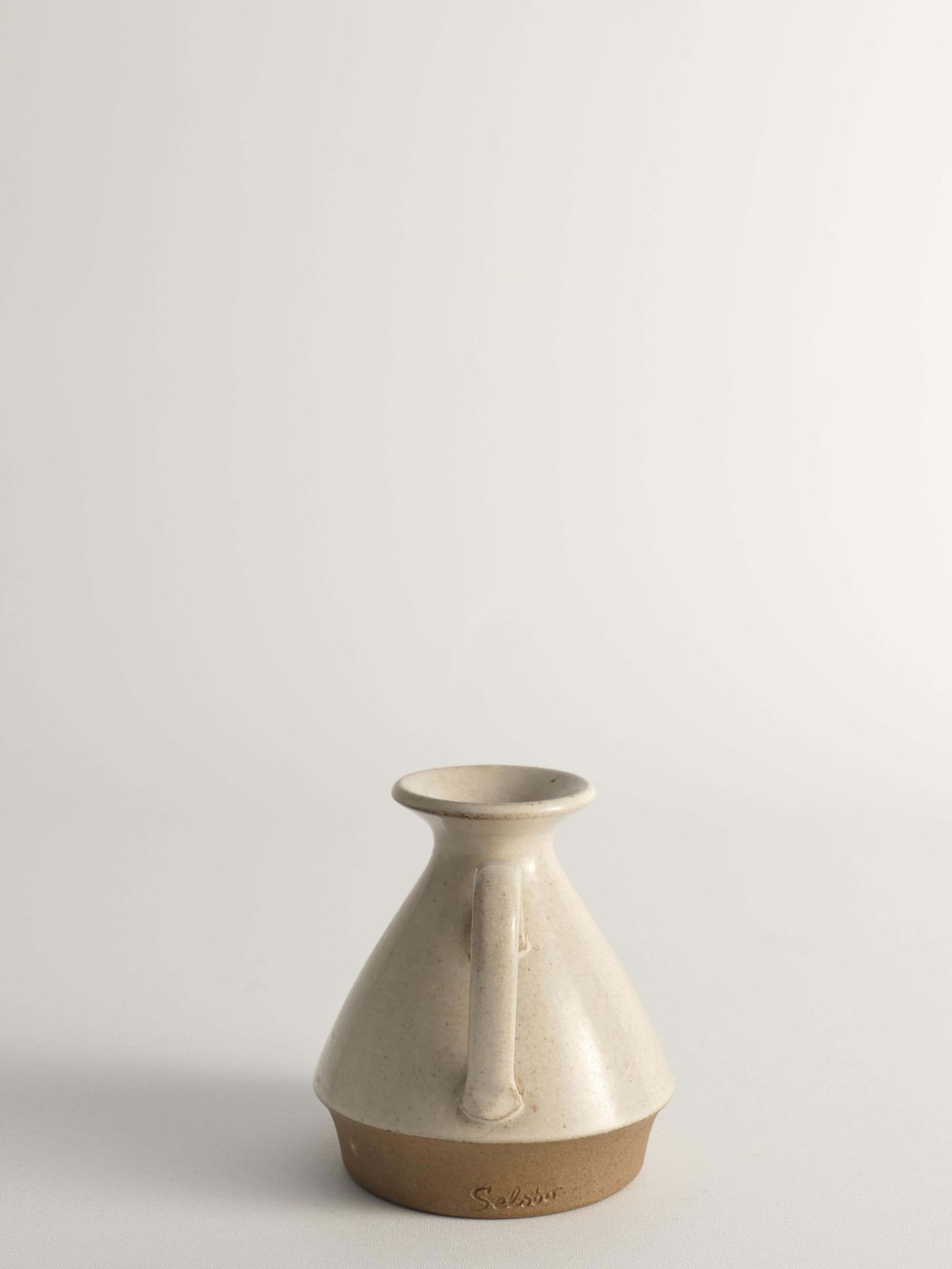 Scandinavian Modern Stoneware Vase By Aage Rasmus Selsbo, Selsbo Keramik, 1960s photo for sale