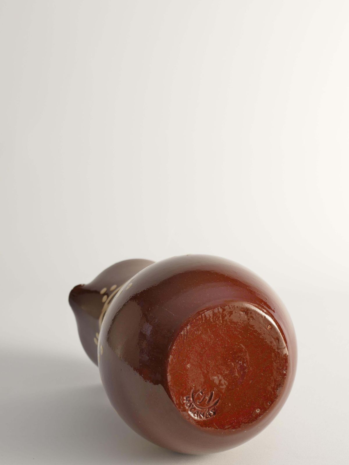 photo for sale Brown Ceramic Pitcher Or Vase By Andersson & Johansson, Höganäs, Sweden, 1920s