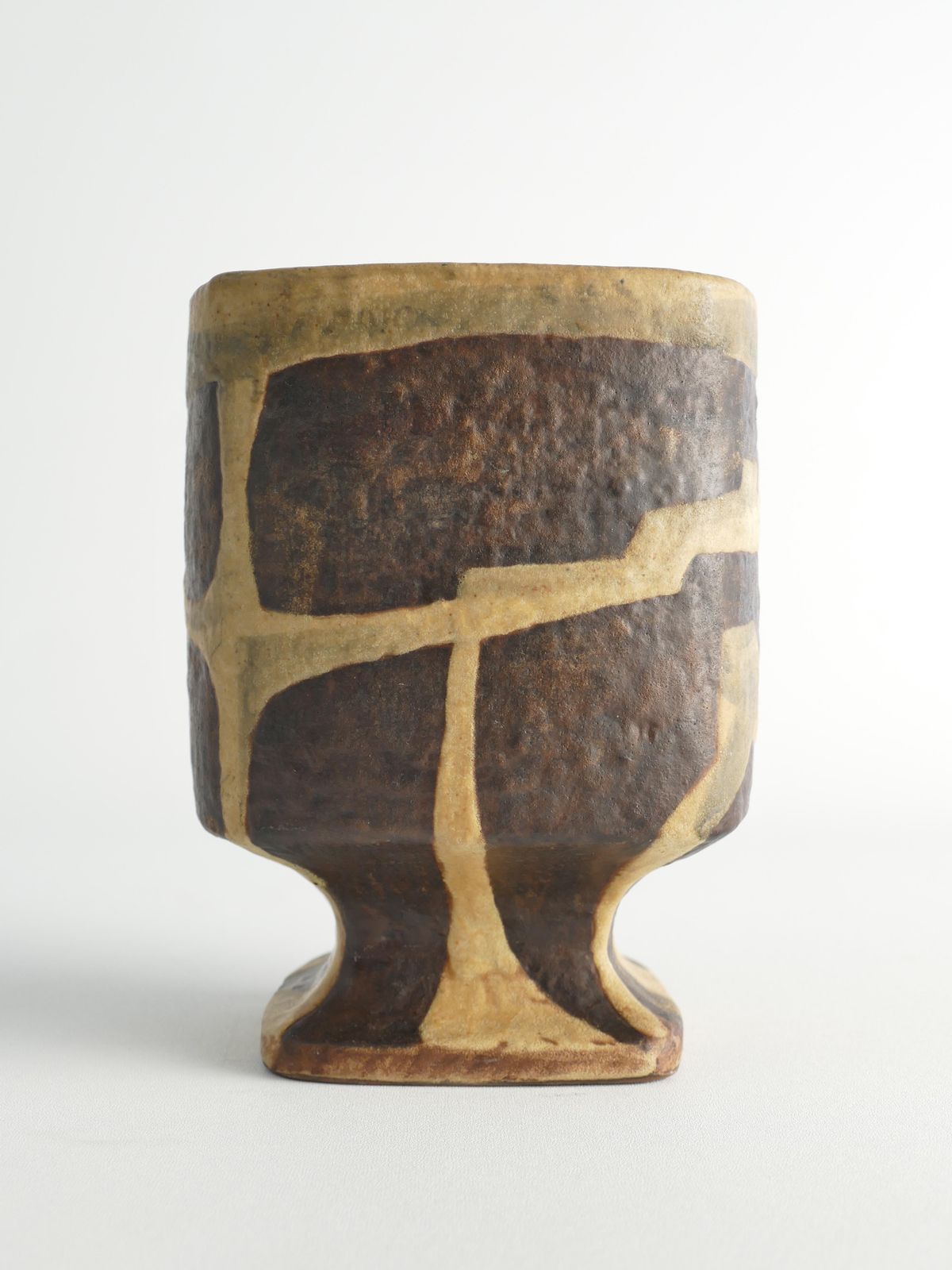Midcentury Modern Fat Lava Ceramic Vase By Fridegart Glatzle, Karlsruhe, 1960s photo 237.0