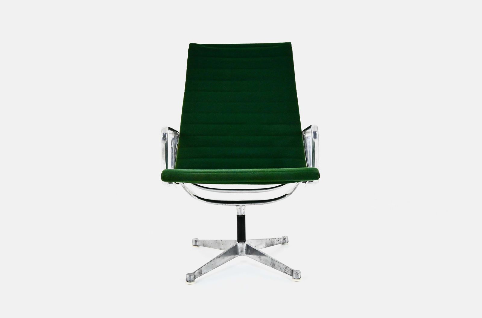 Green Ea124 Armchair By Charles And Ray Eames For Herman Miller, 1970s photo Furniture