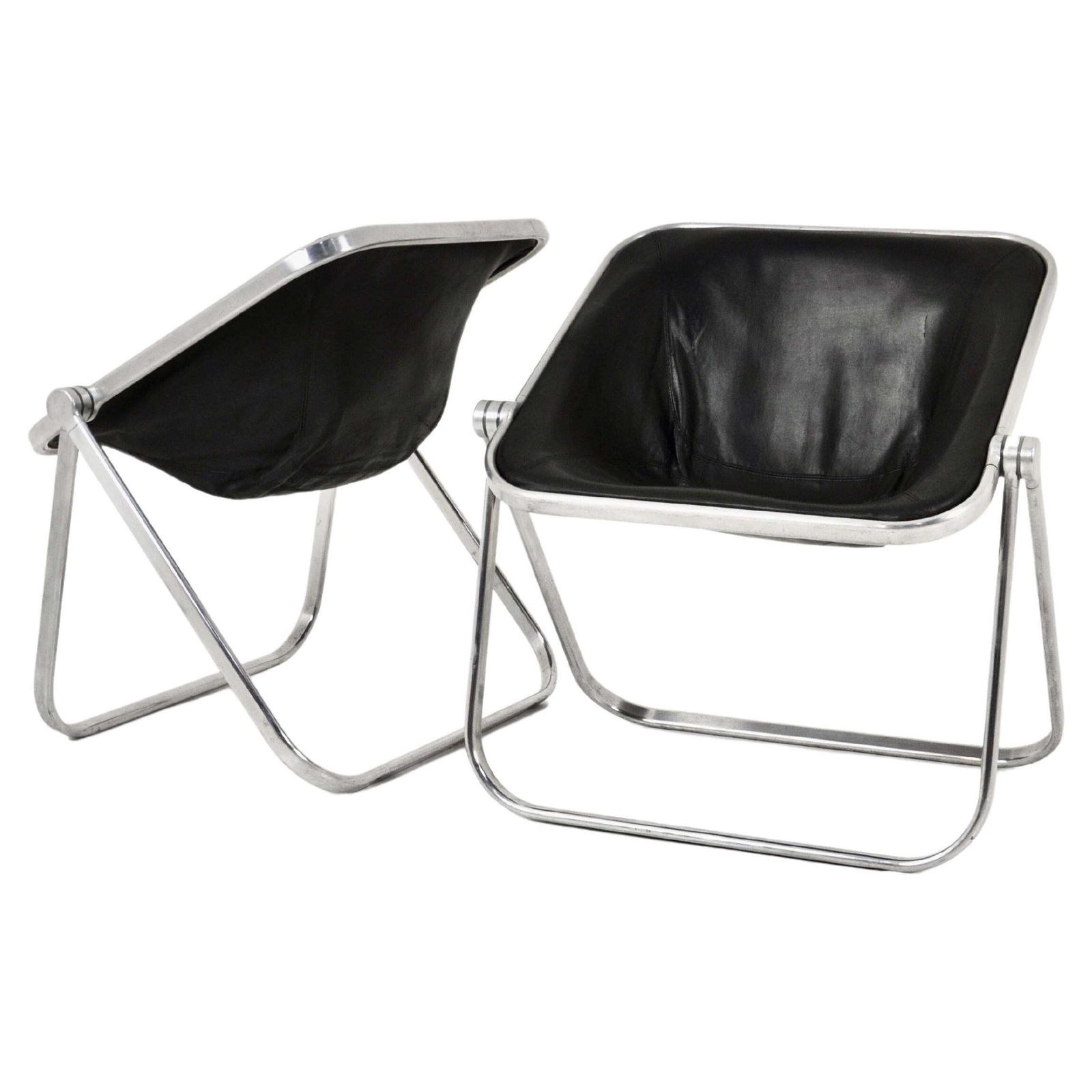 Plona Desk Chair By Giancarlo Piretti For Anonima Castelli 1970s, Set Of 2