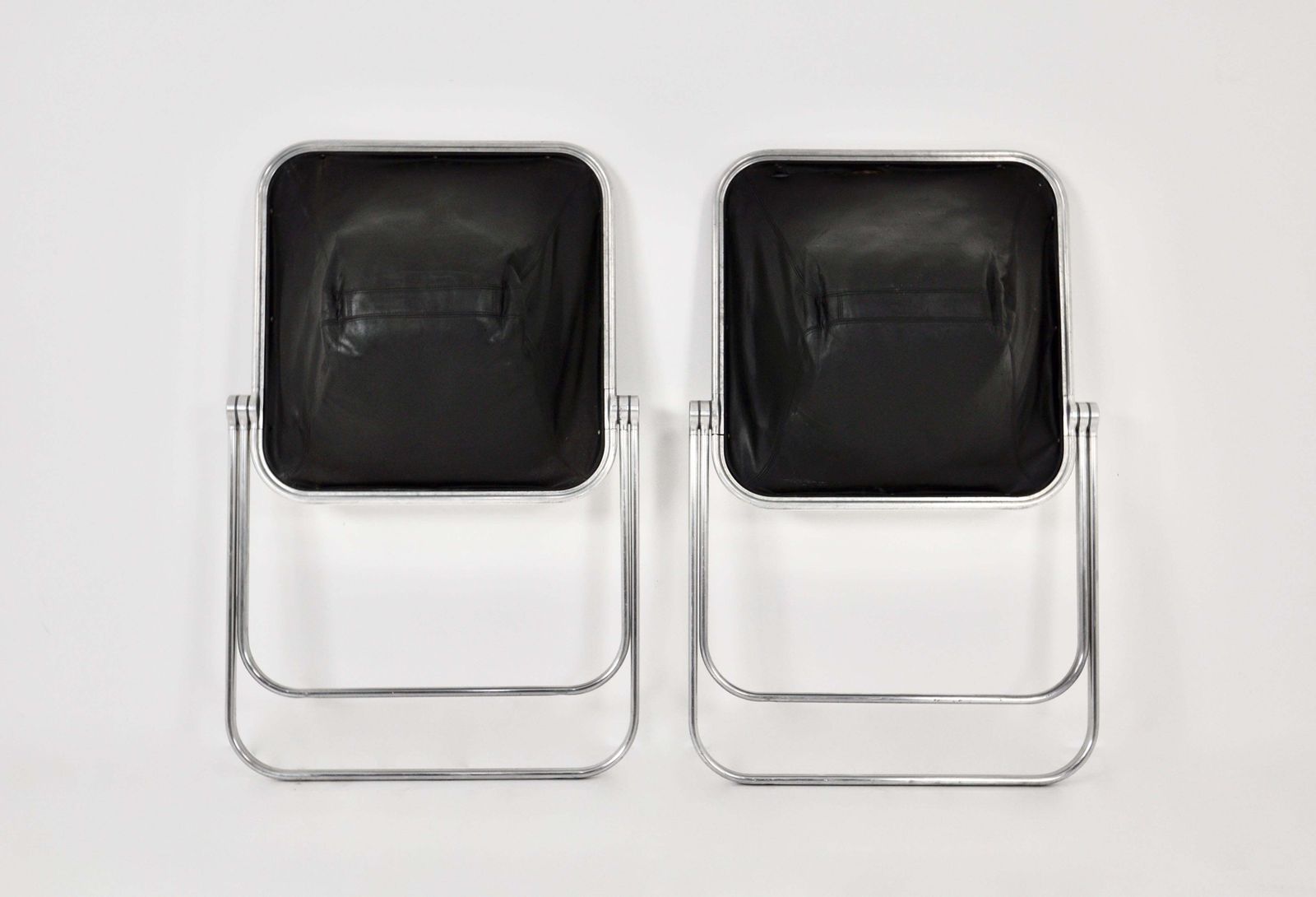 Plona Desk Chair By Giancarlo Piretti For Anonima Castelli 1970s, Set Of 2 photo vintage