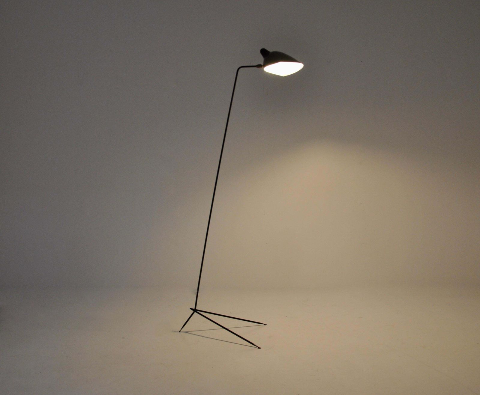 Floor Lamp By Serge Mouille, 1st Edition, 1953 photo for sale