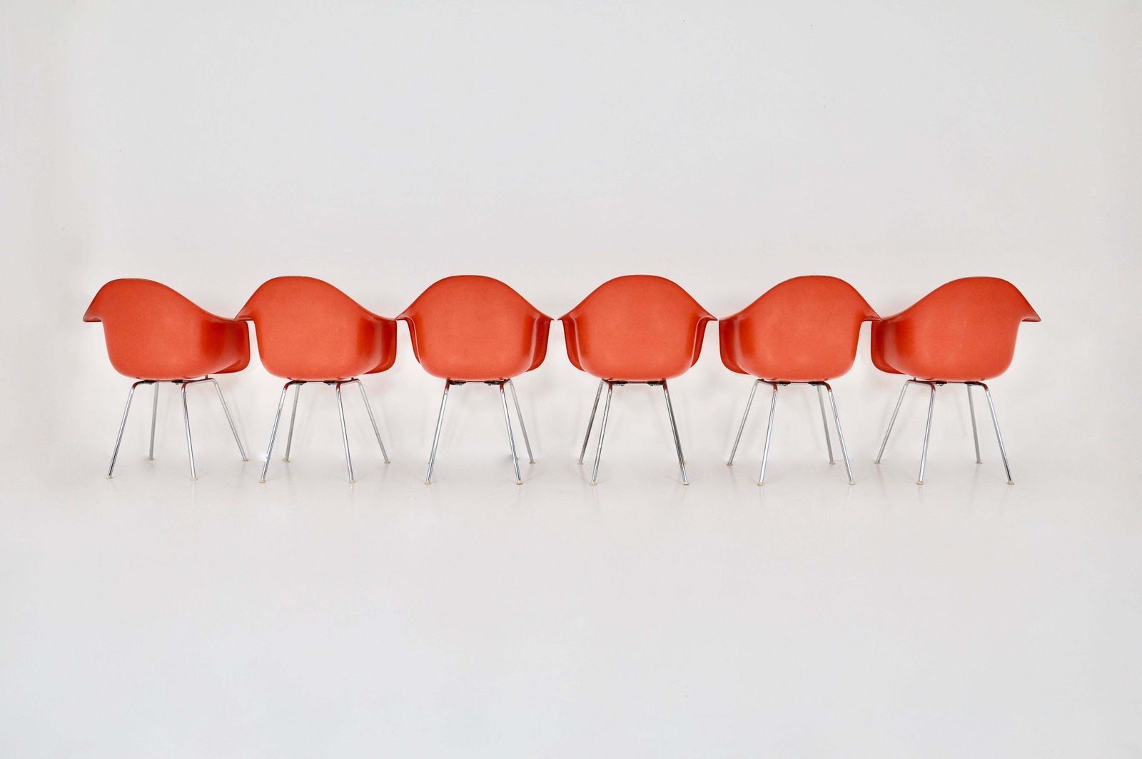 Armchairs By Charles & Ray Eames For Herman Miller, 1970s, Set Of 6 photo 4289.0