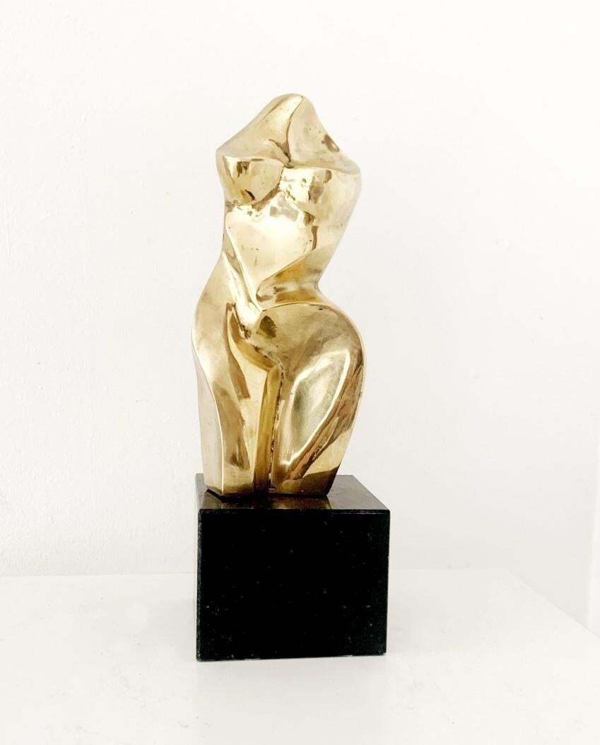 Ryszard Piotrowskinude   21st Century, Contemporary Brass Figurative Sculpture, Polish Art2023