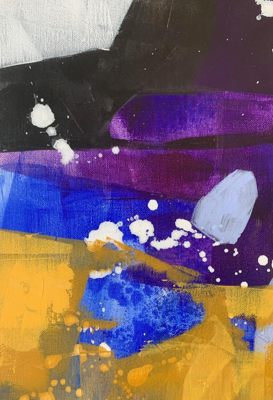 Anna Masiul Gozdeckashine. Contemporary Abstract Painting, Acrylic On Canvas, Polish Artist2022 photo for sale