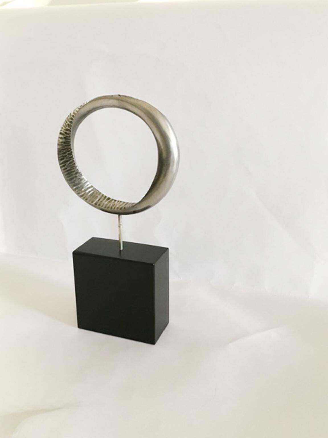Italy Post Modern  Jiro Sugawara Aluminium Multiple Abstrac Sculpture photo for sale