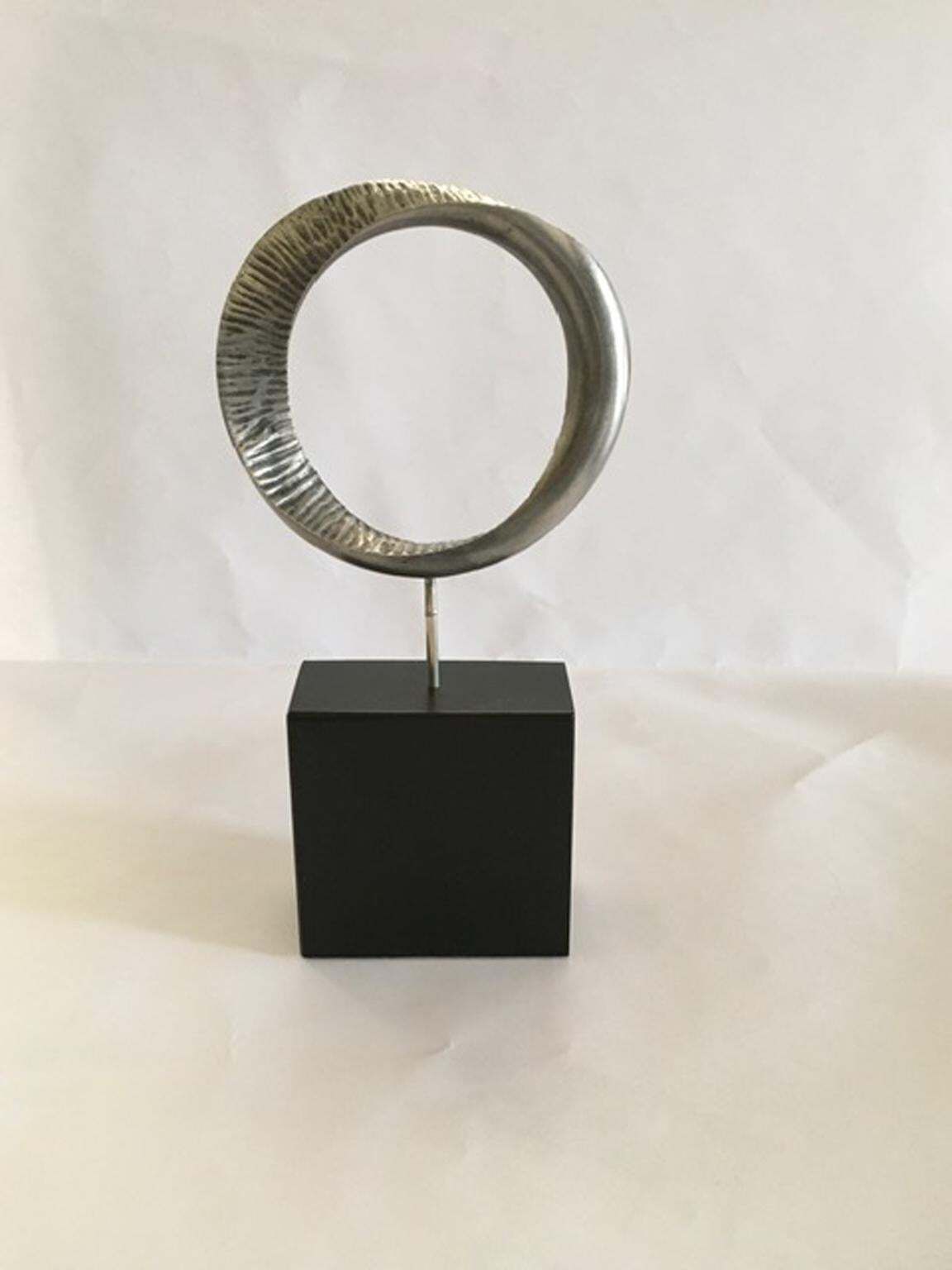 Italy Post Modern  Jiro Sugawara Aluminium Multiple Abstrac Sculpture photo vinterior