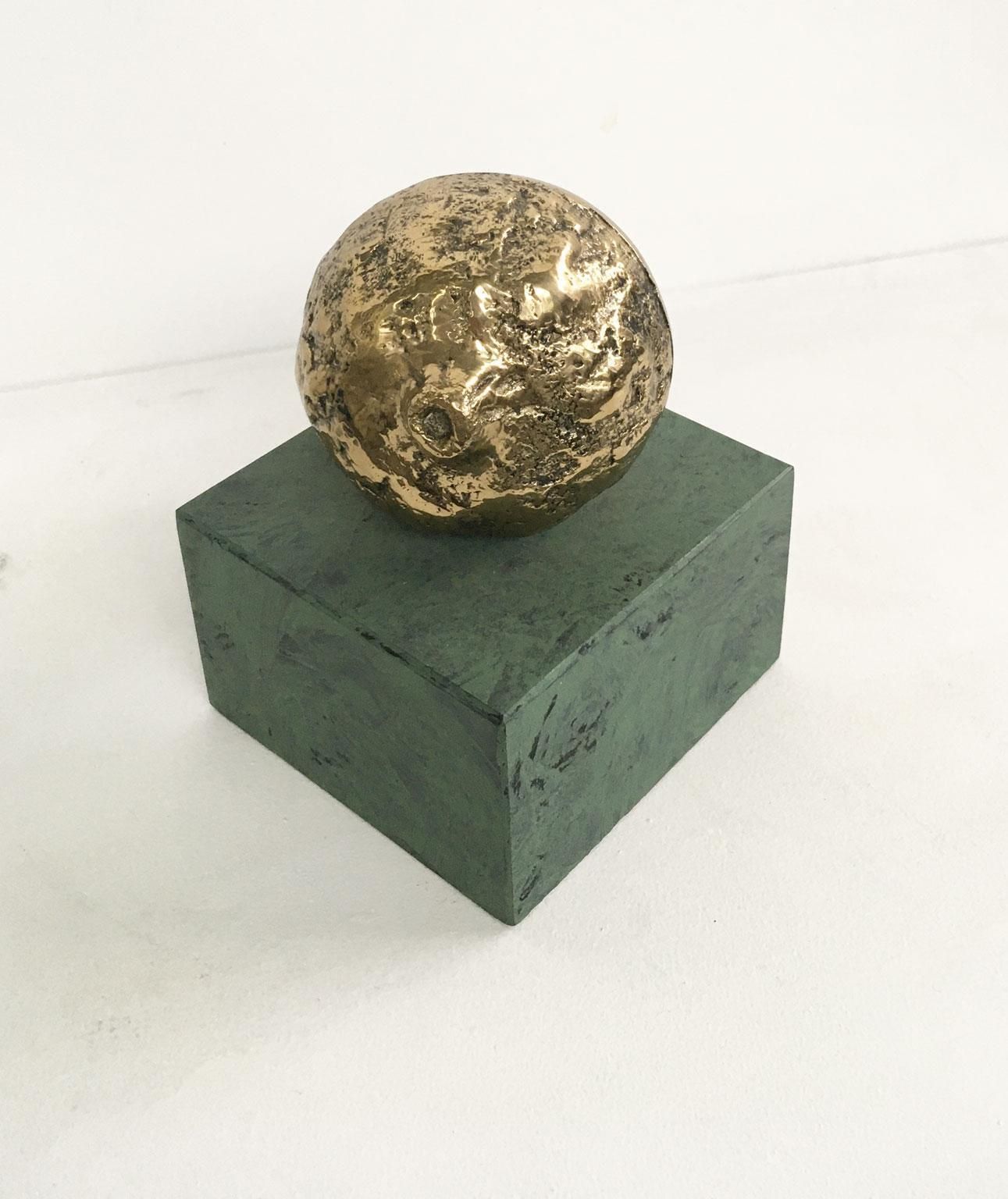 1986 Italy Bronze Sculpture Patrizia Guerresi Melograno Pomegranate photo 849.0